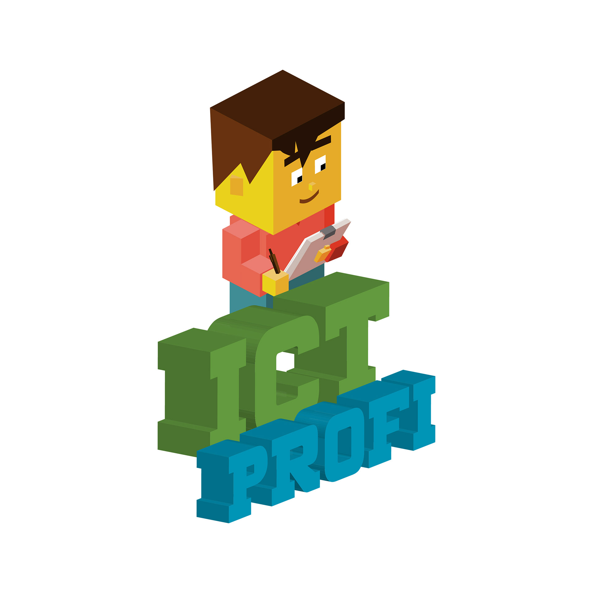 Logo Design for Youtube Channel / ICT Profi