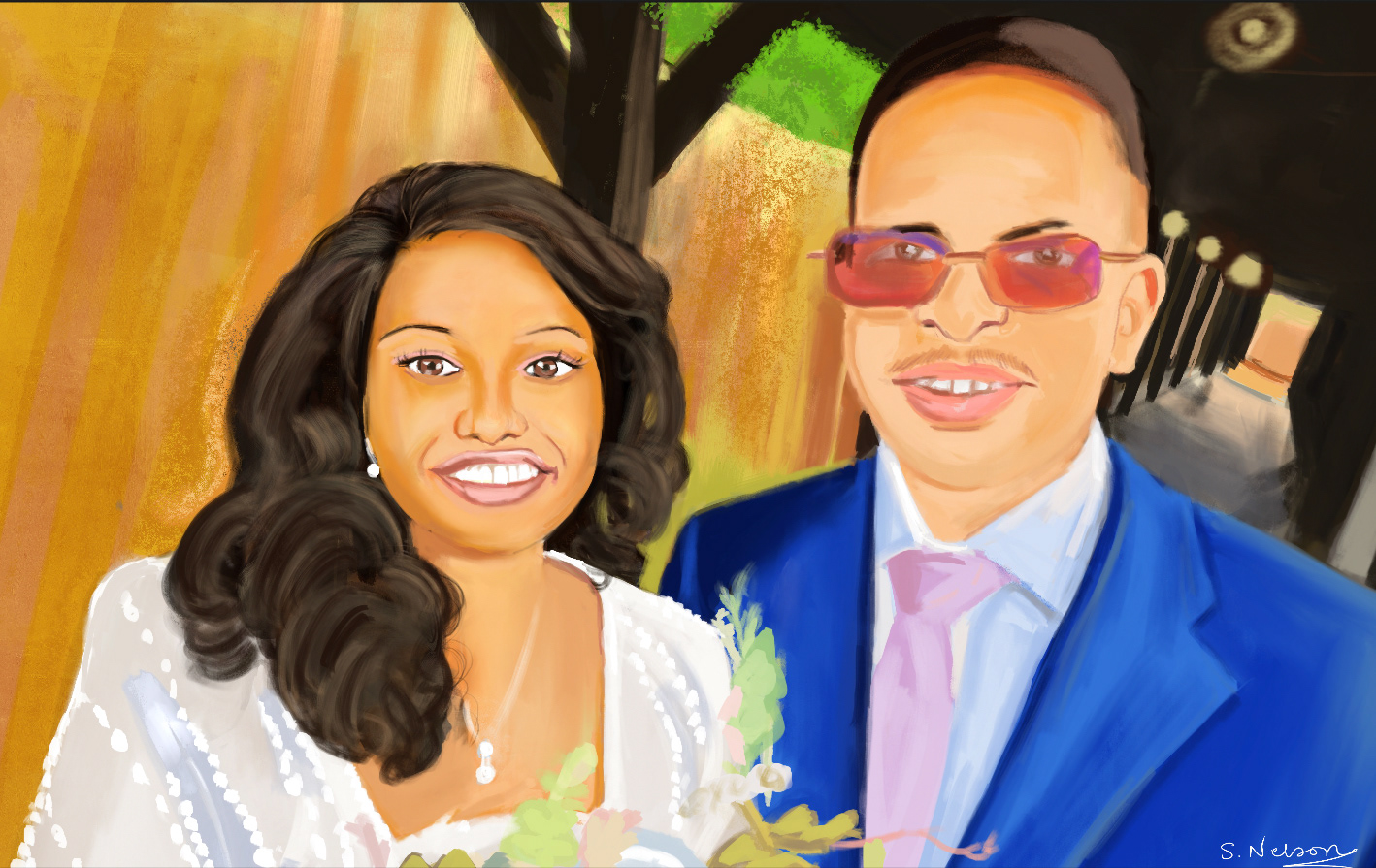 Digital painting gift