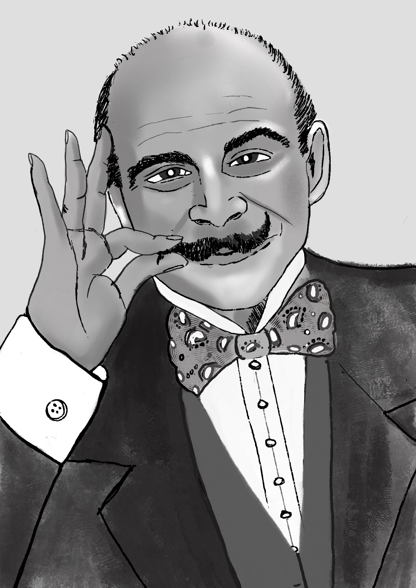 Mustache - Inktober 2025