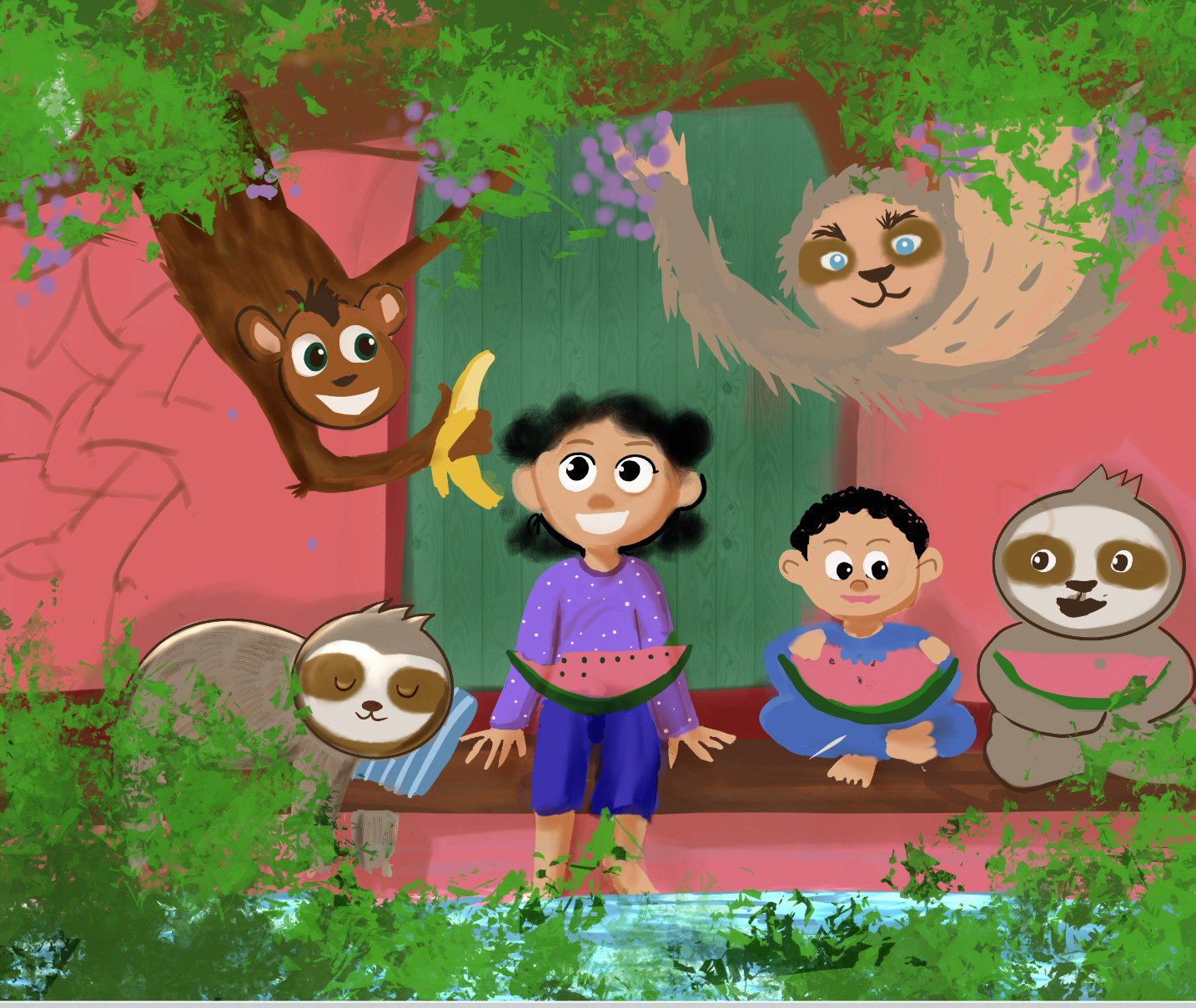 Digital painting gift 2023