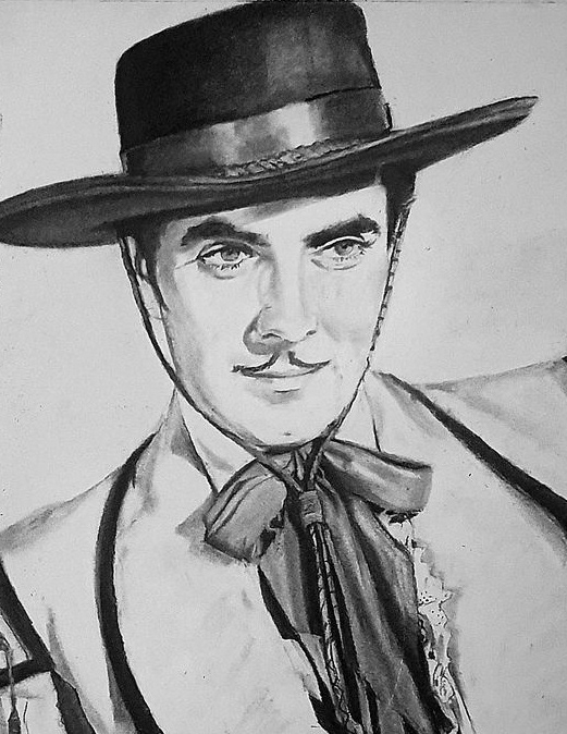 Tyrone Power  Charcoal  2022