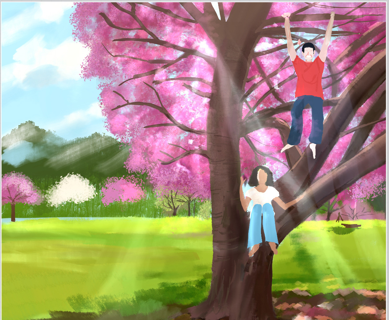 Cherry blossom fun 2024