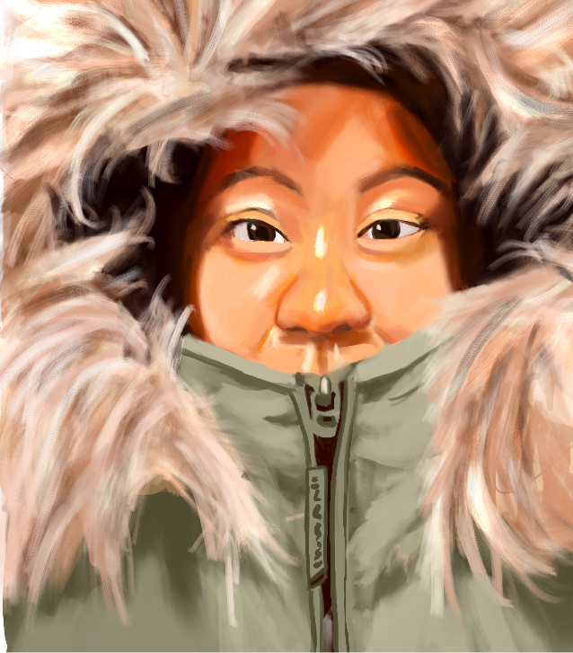 Keep warm!- Digital art 2024