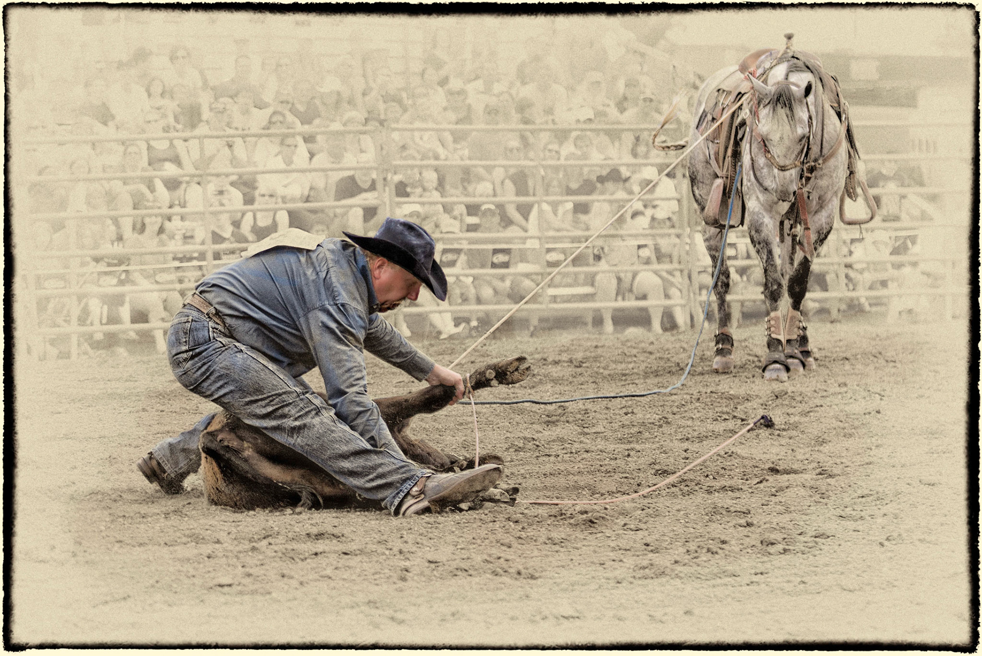 Down and Tied