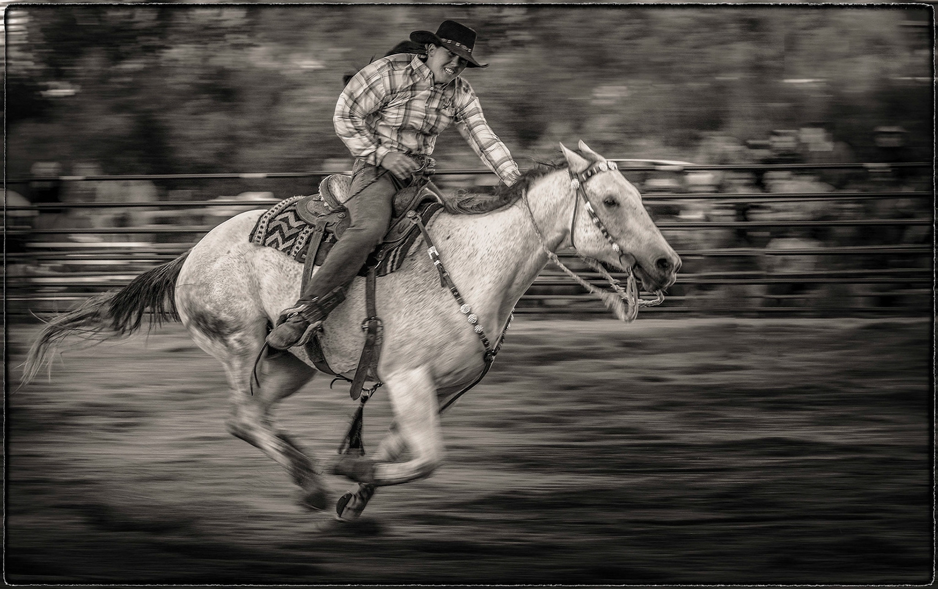 Friday Night Barrel Racer