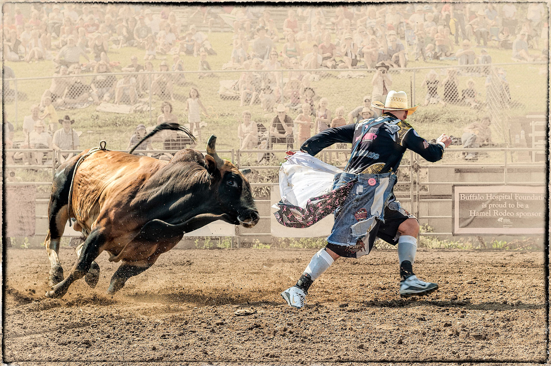 Attracting the Bull from the Fallen Rider.