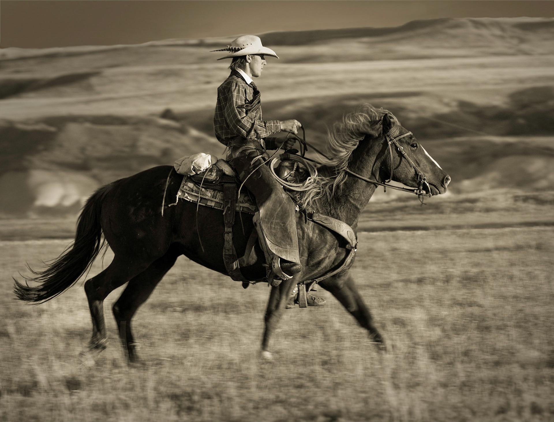 Cowboy Dusk