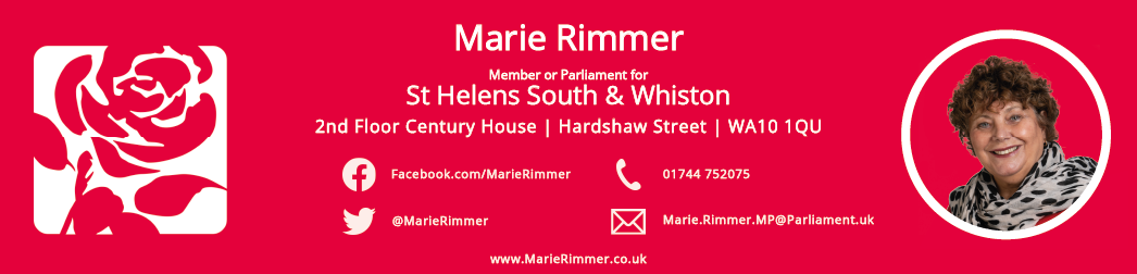 Marie's monthly constituency Labour Pary newletter header