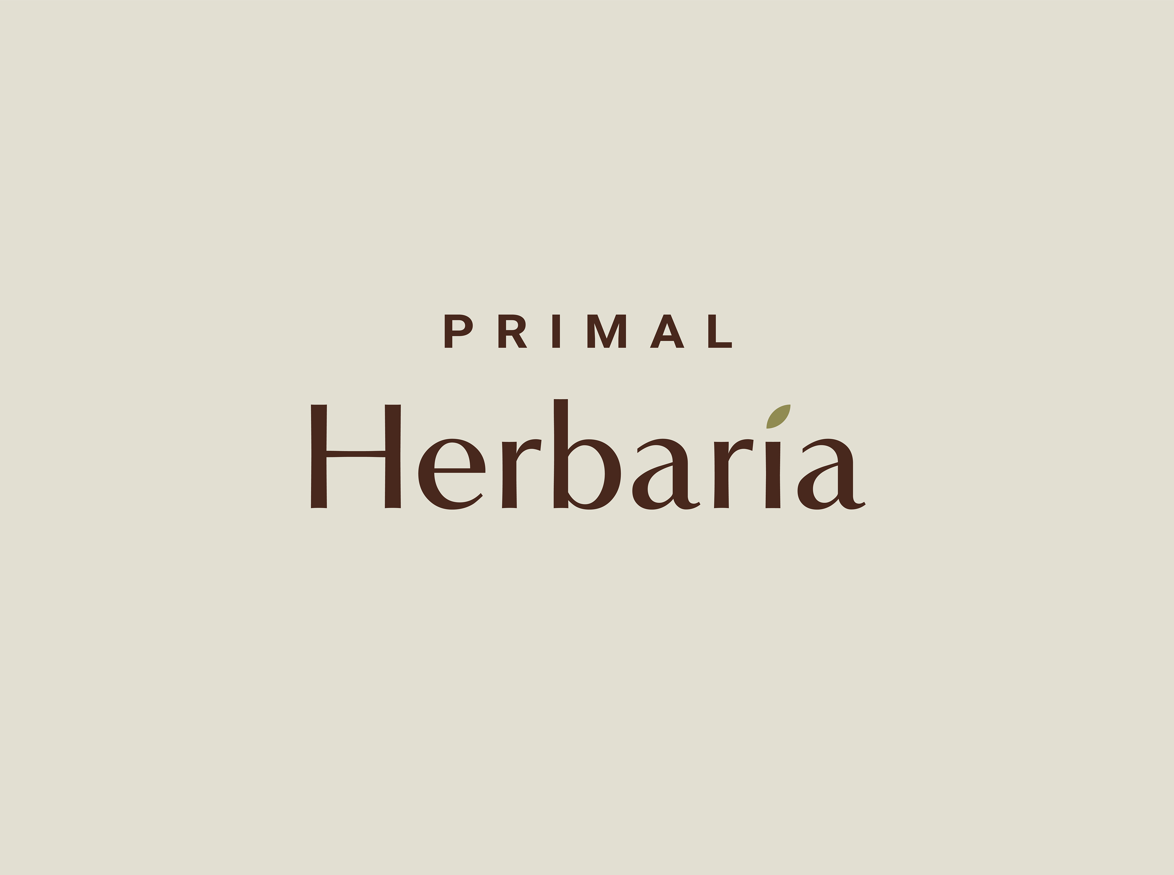 Libby Cunniffe - Primal Herbaria | Brand + Packaging