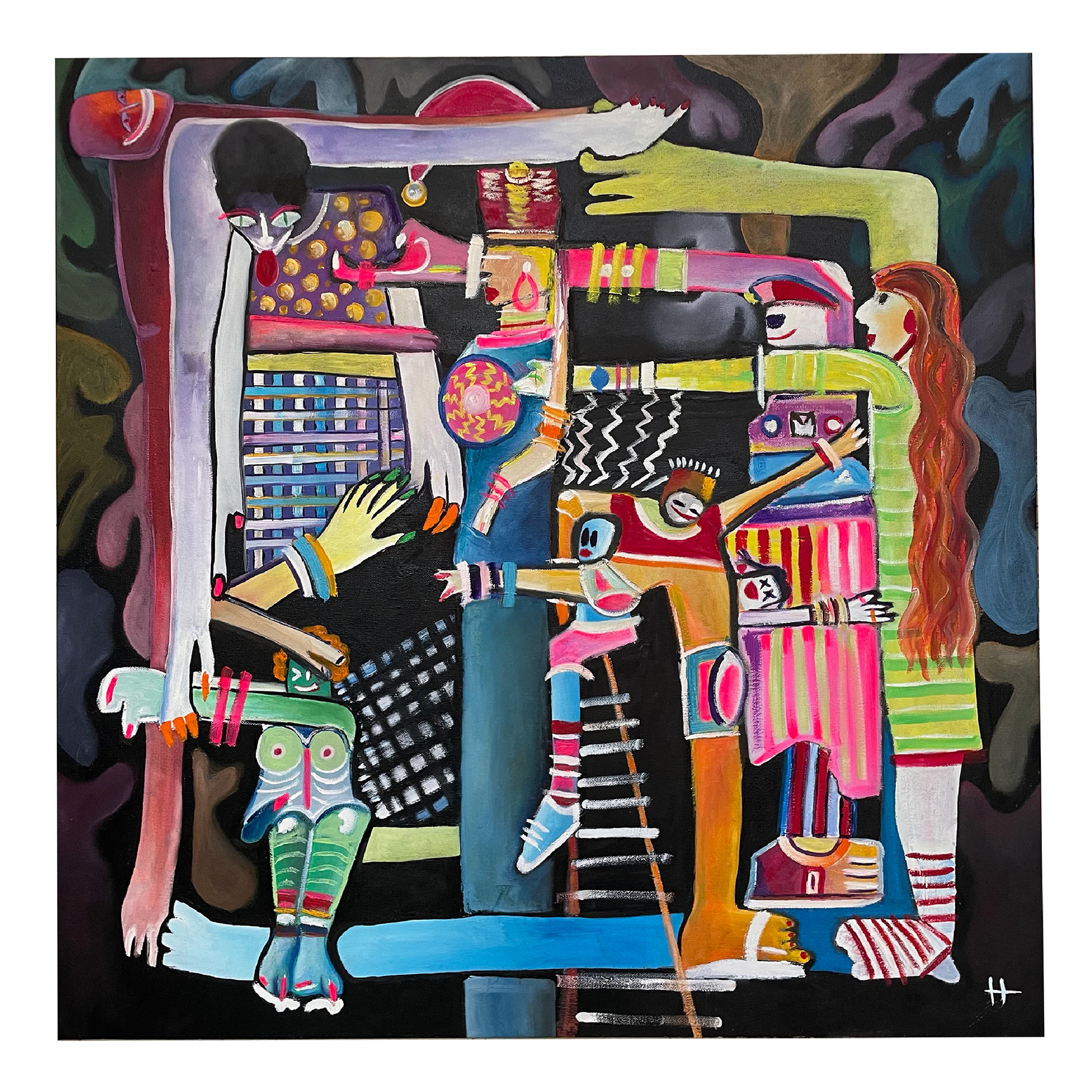 *AVAILABLE* Oil on Canvas (100cm x 100cm)