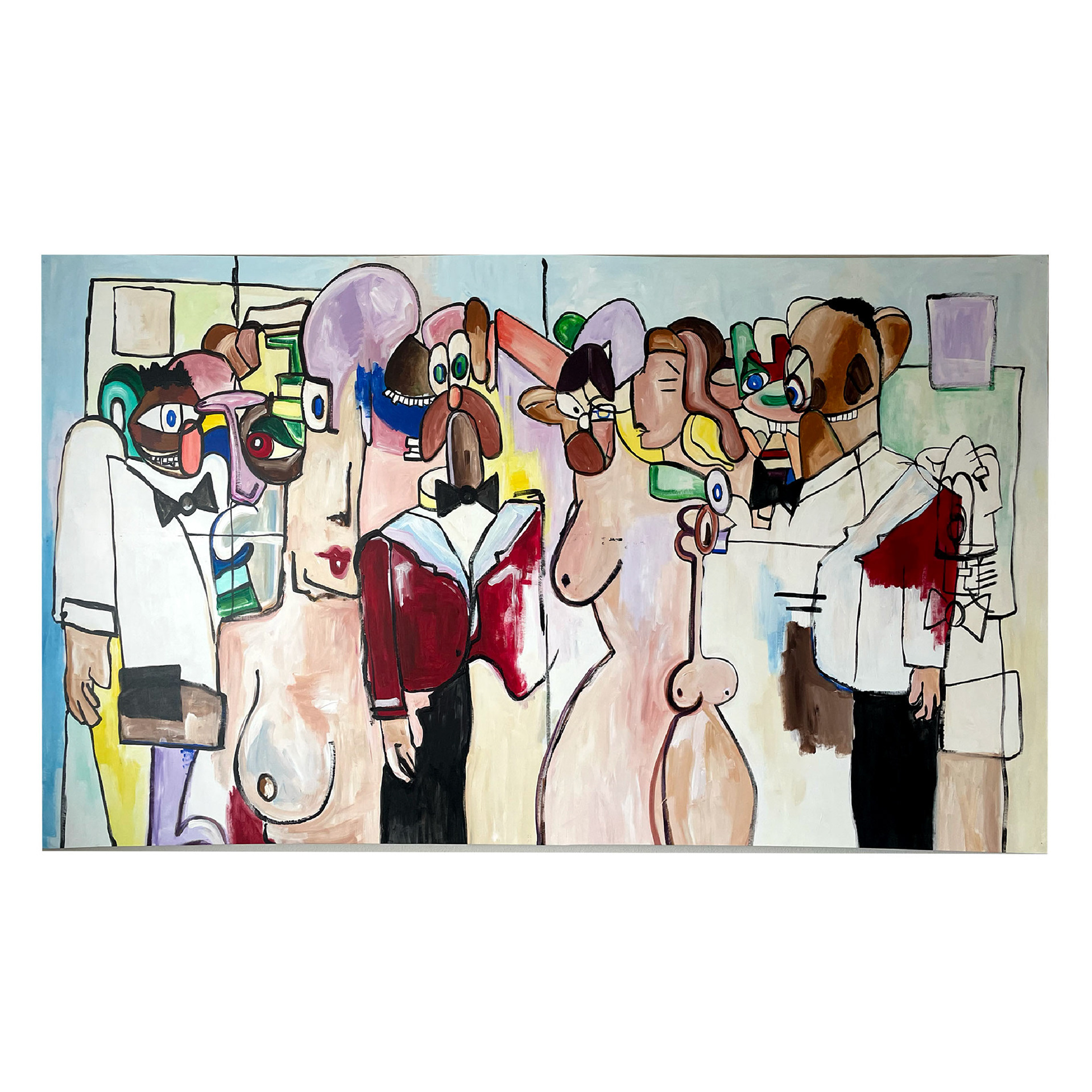*SOLD* Acrylic on Canvas (275cm x 165cm)