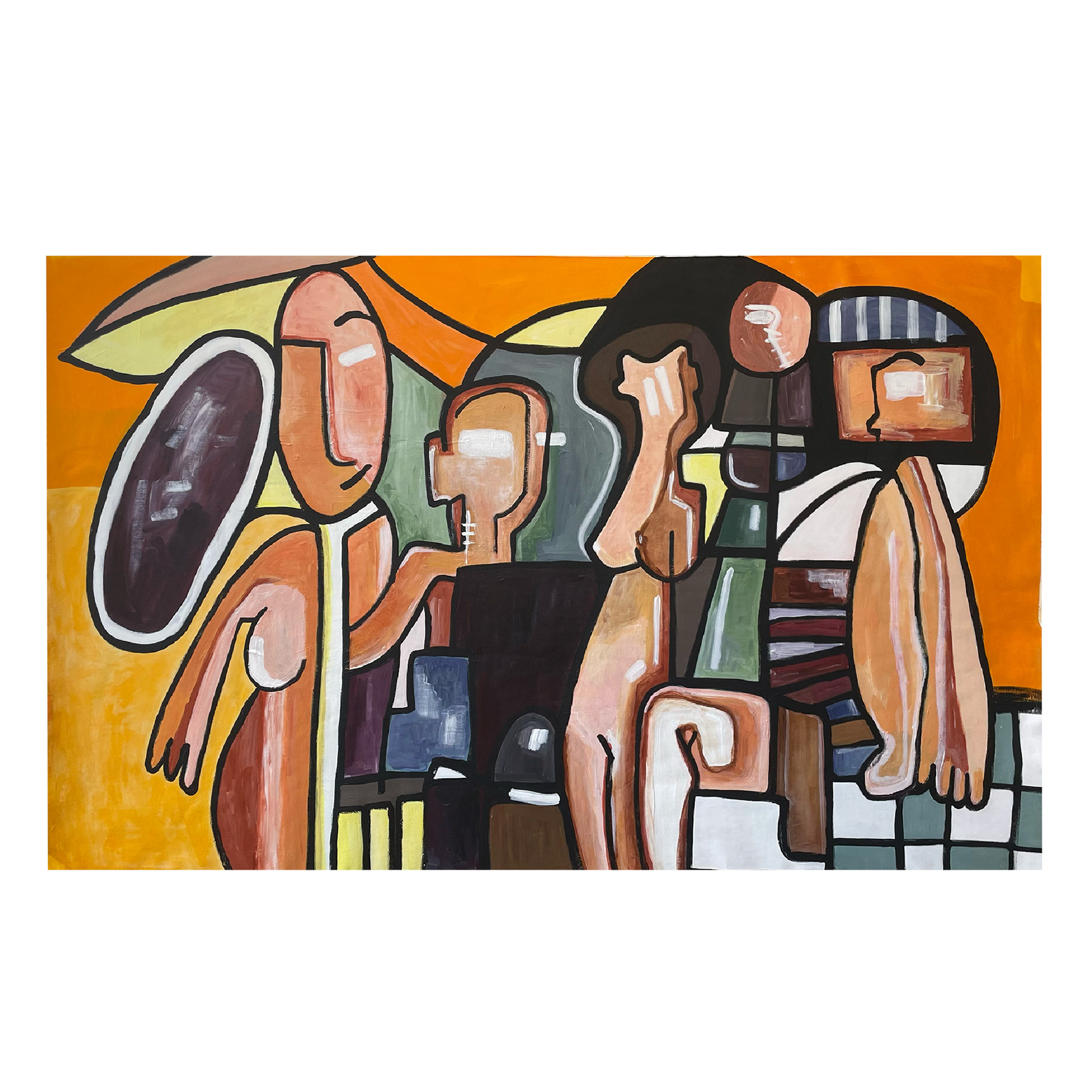 *SOLD* Acrylic on Canvas (190cm x 90cm)