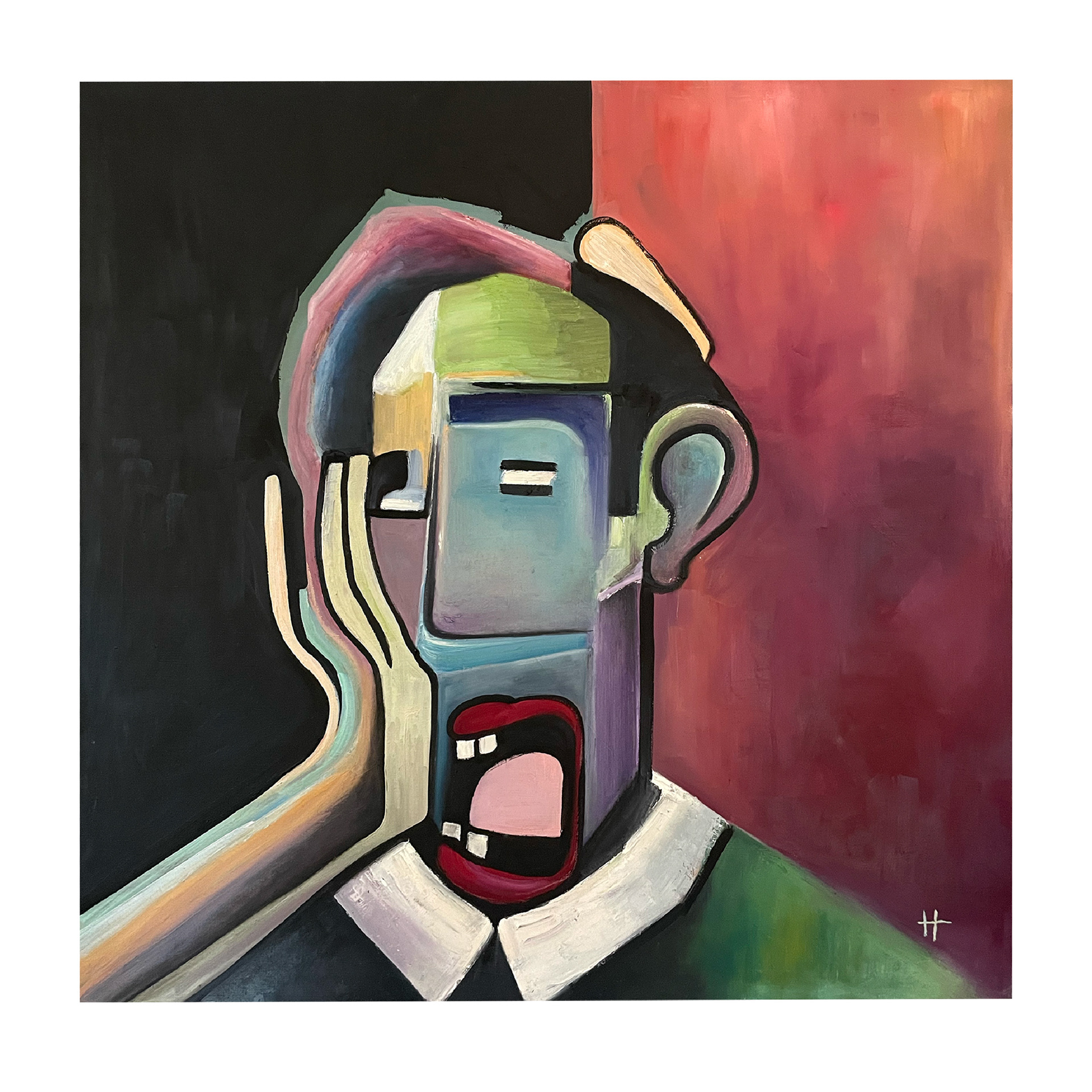*SOLD* Oil on Canvas (100cm x 100cm)