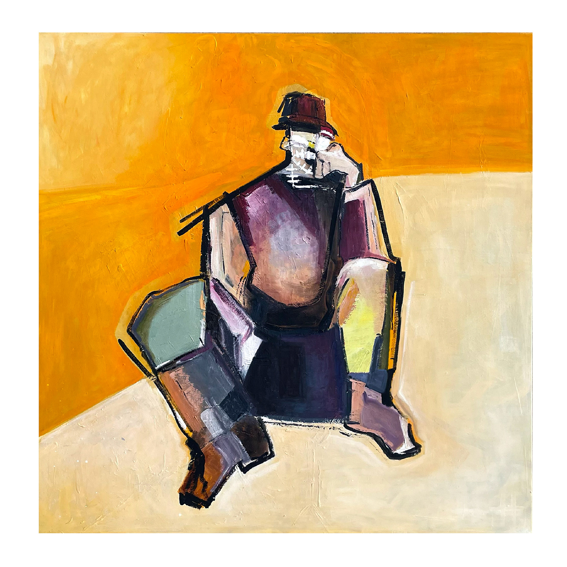 *AVAILABLE* Oil on Canvas (148cm x 148cm)
