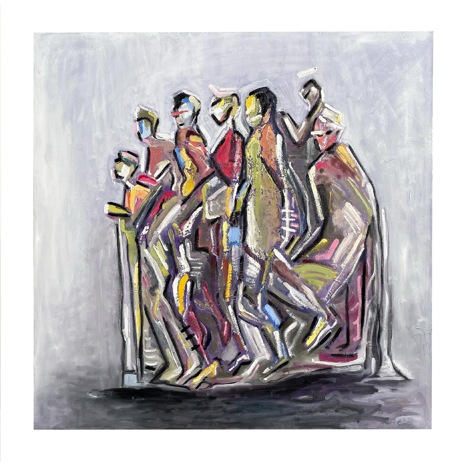 *SOLD* Oil on Canvas (100cm x 100cm)