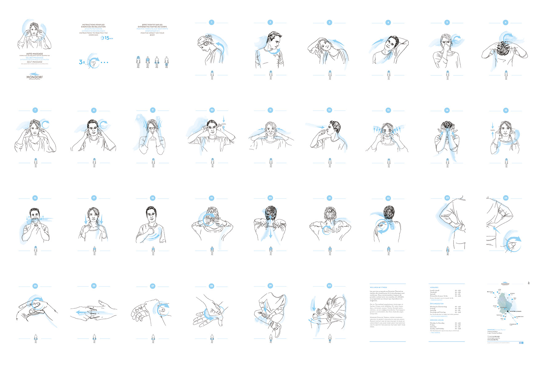 Infographic: Shiatsu Self Massage