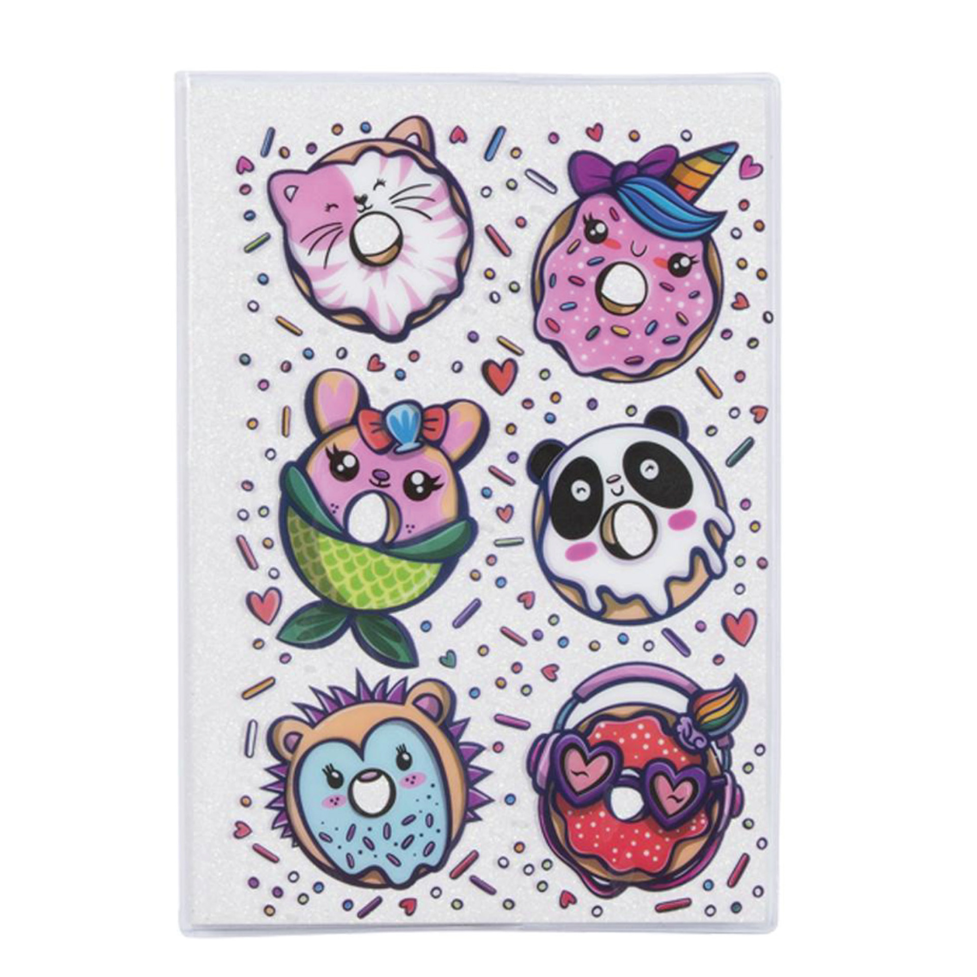 Donut Glitter Book