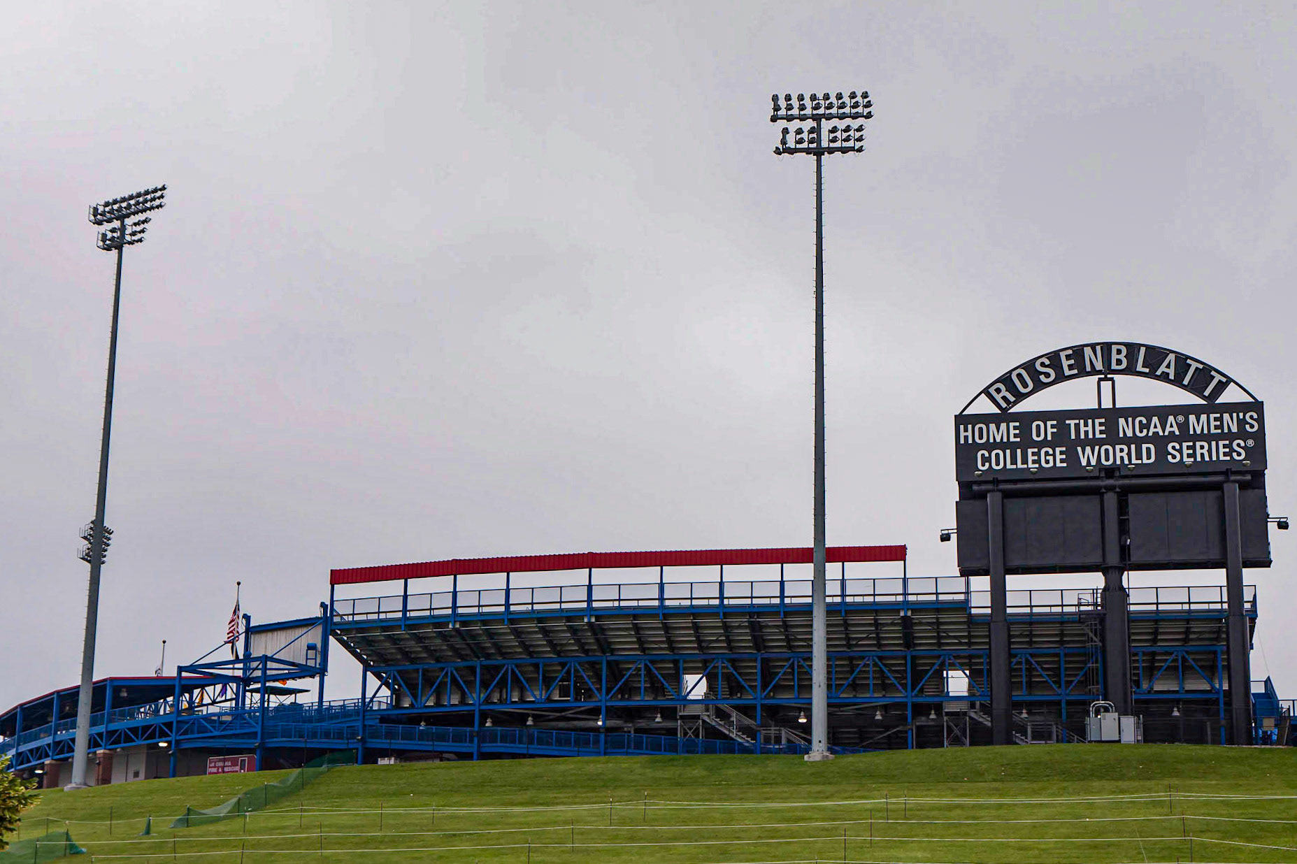 Old Rosenblatt Baseball Field