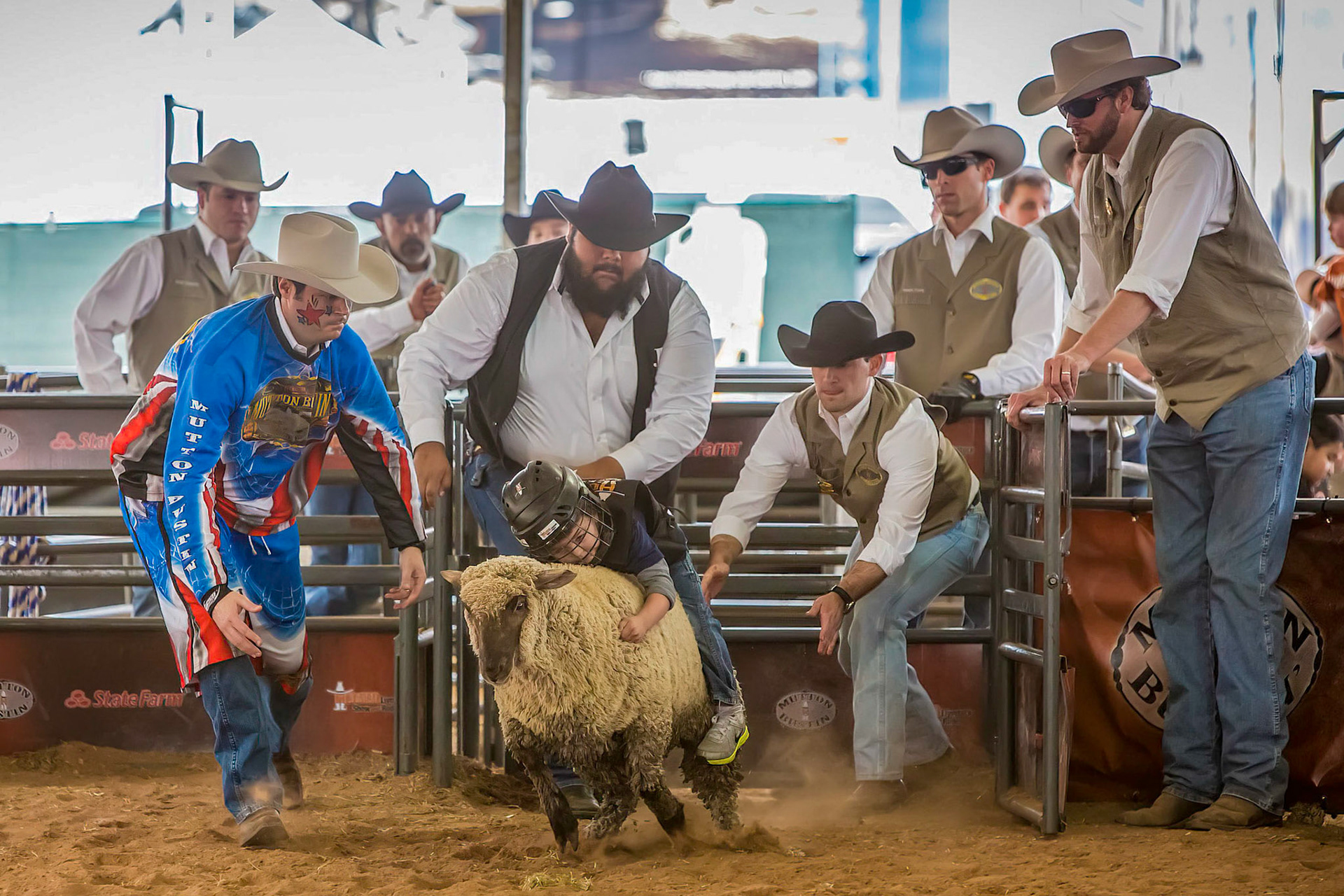 Rodeo Mutton Bustin