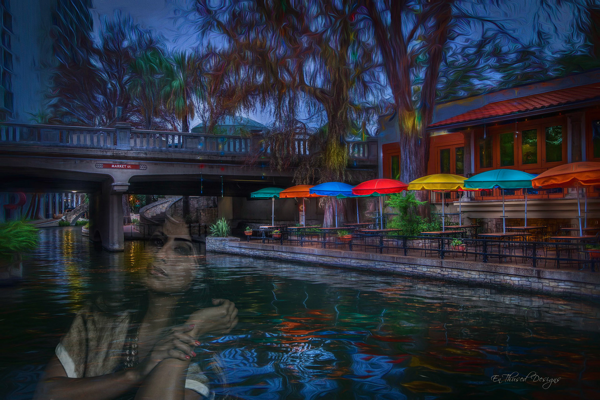 Lady of the Riverwalk