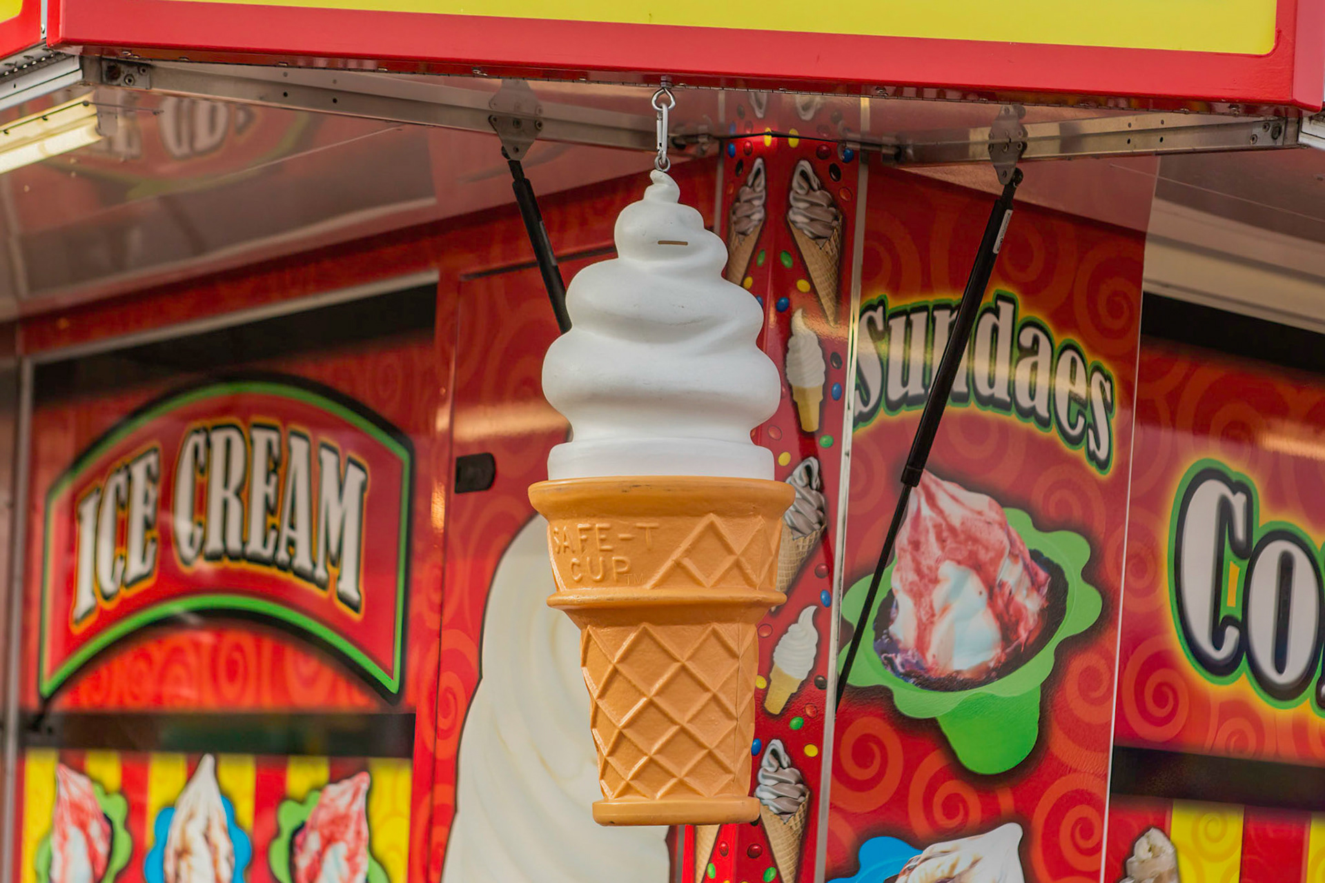 Texas Size Ice Cream Cone