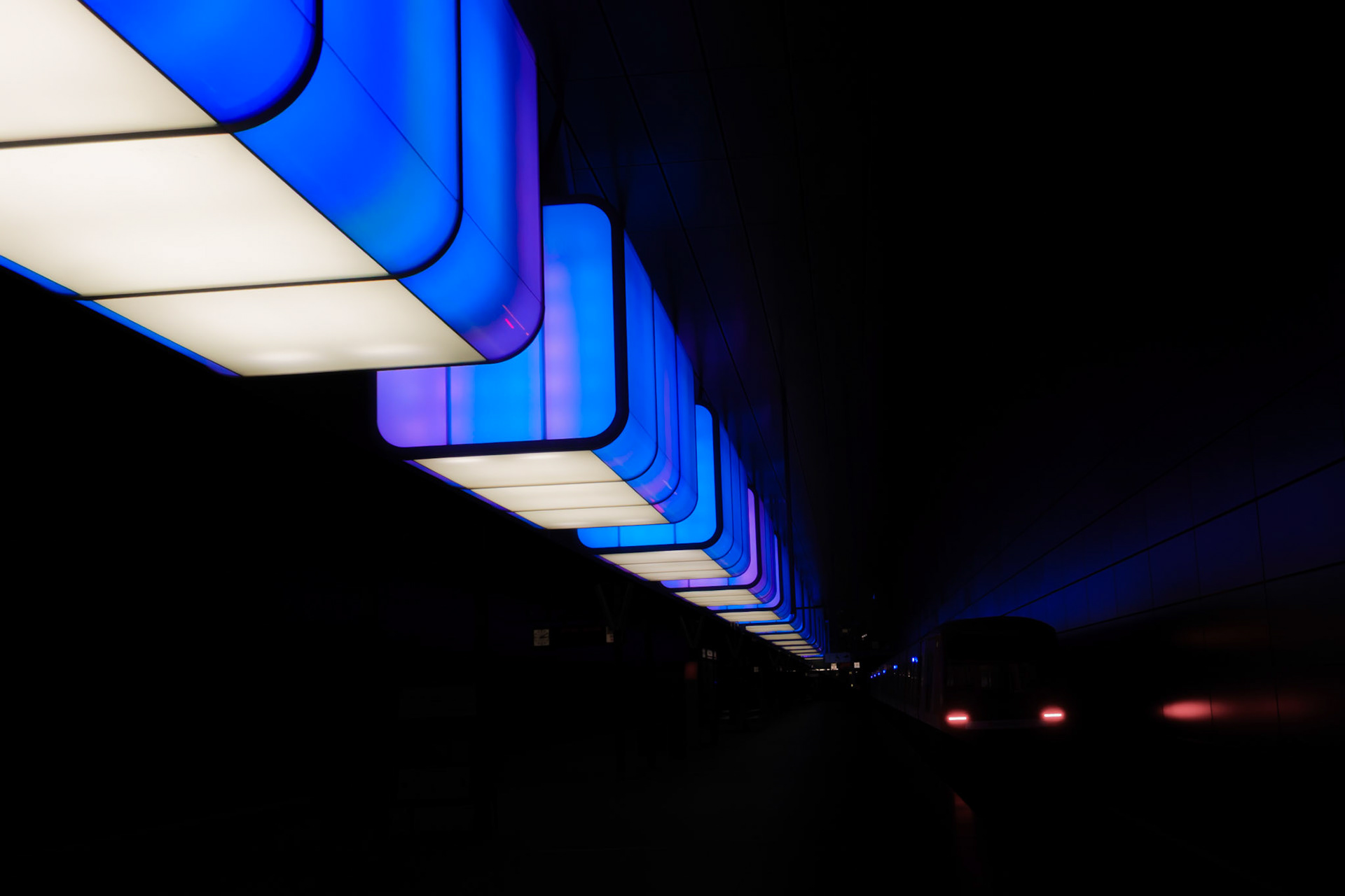 Subway Station Hafencity University, Hamburg, Germany