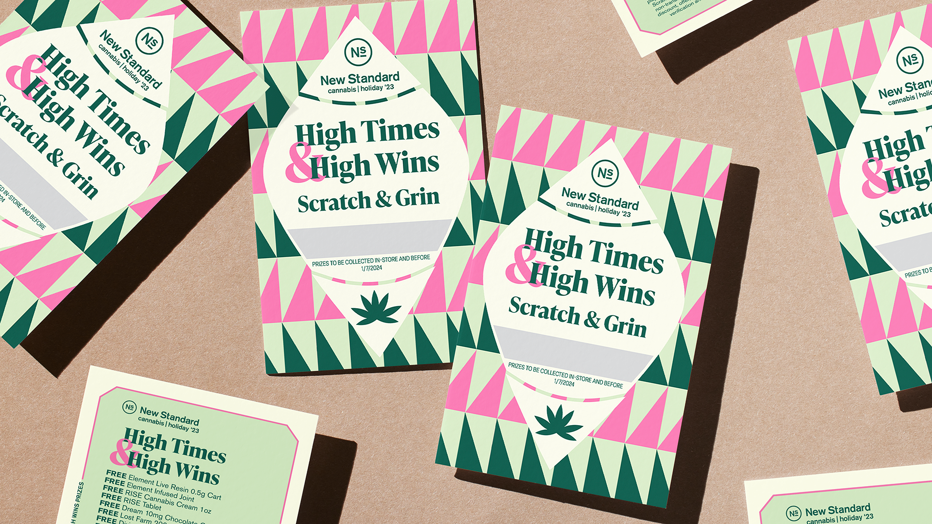 Holiday Scratch Cards 2023