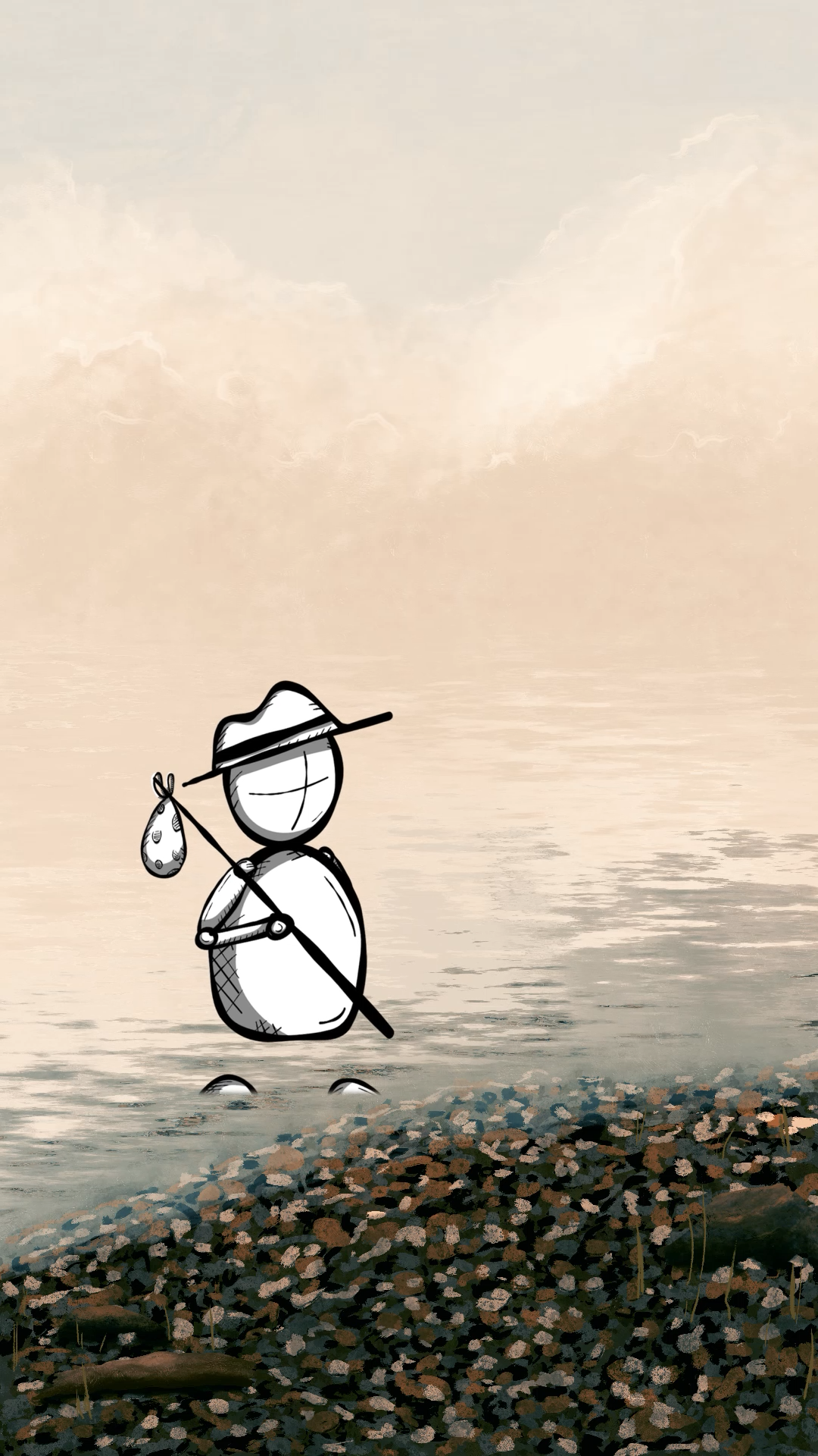 "Papertramp am Meer"