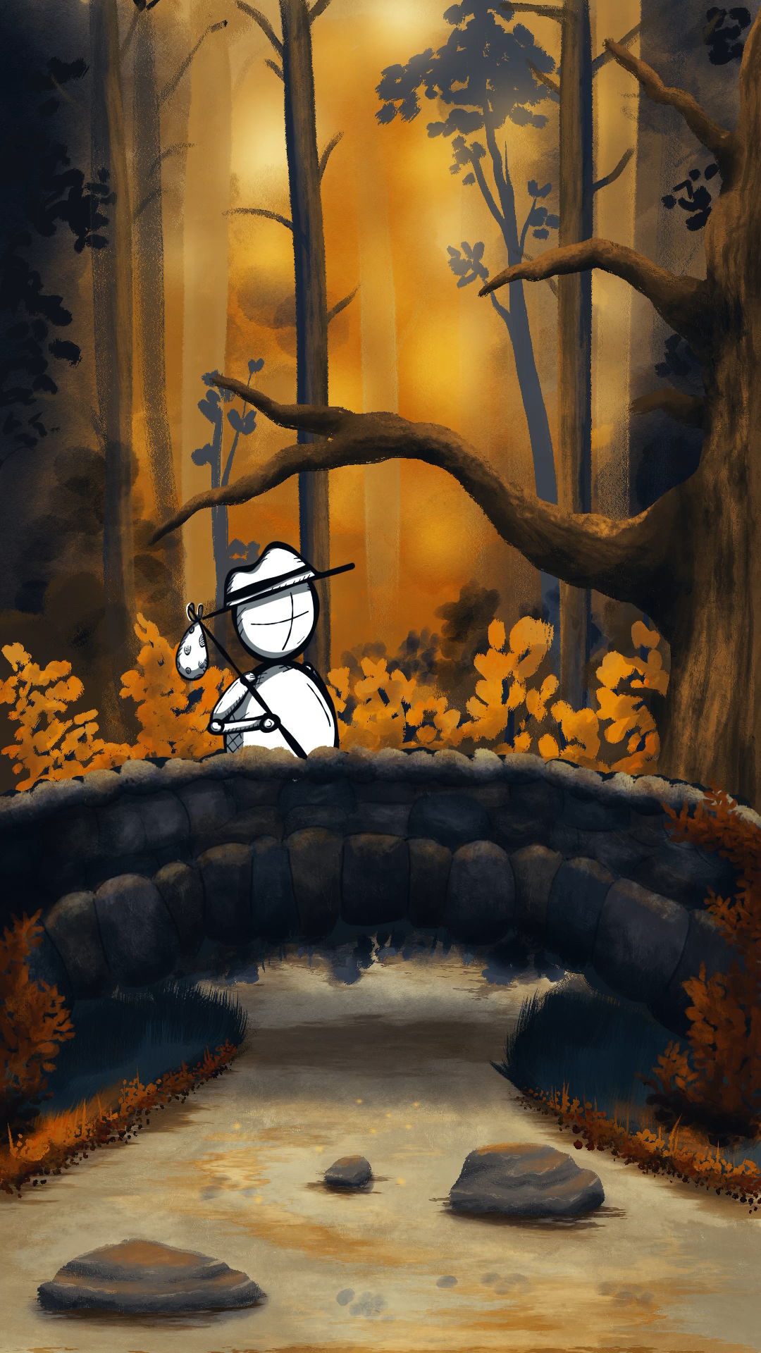 "Papertramp am Bach"