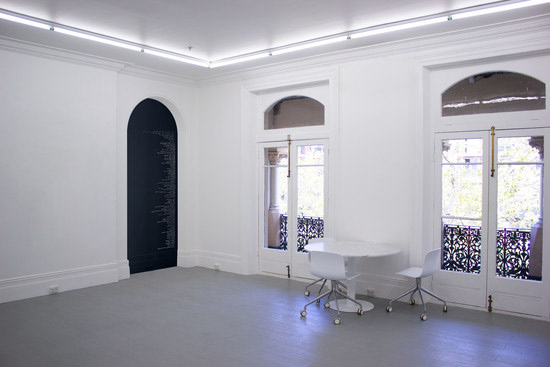 Installation view