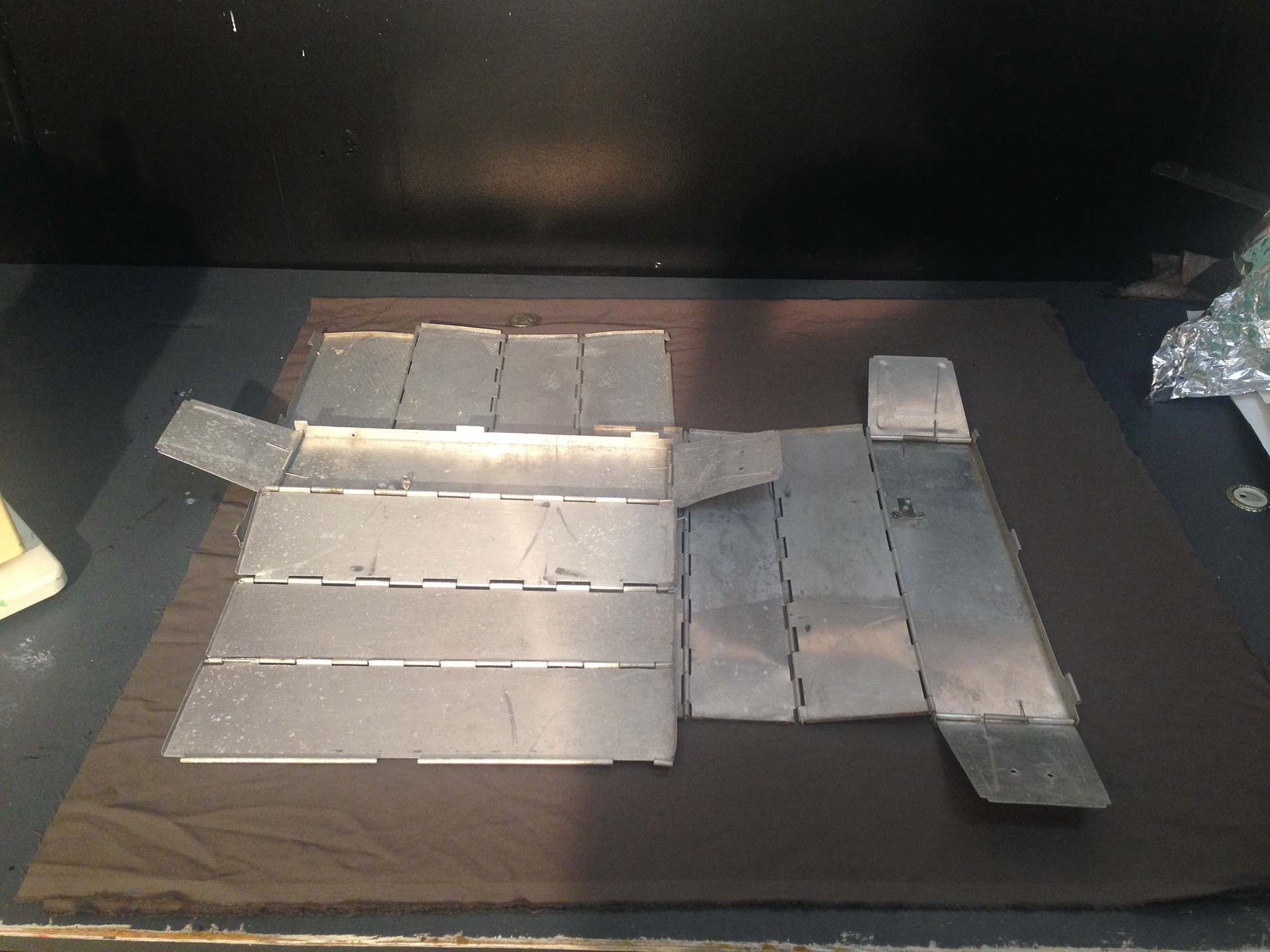 Milledge Elliott Trap dismantled for costume