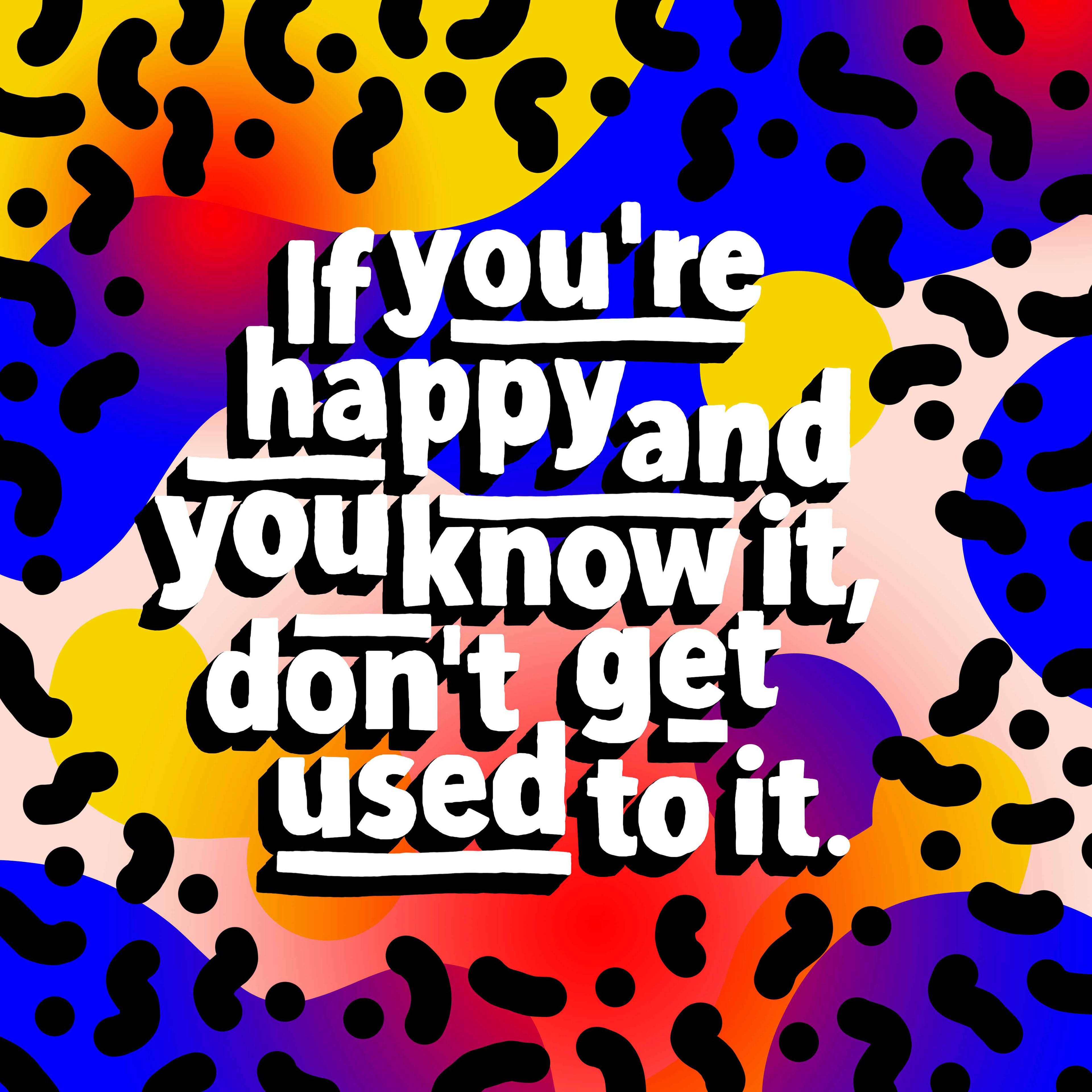 Illustration happiness