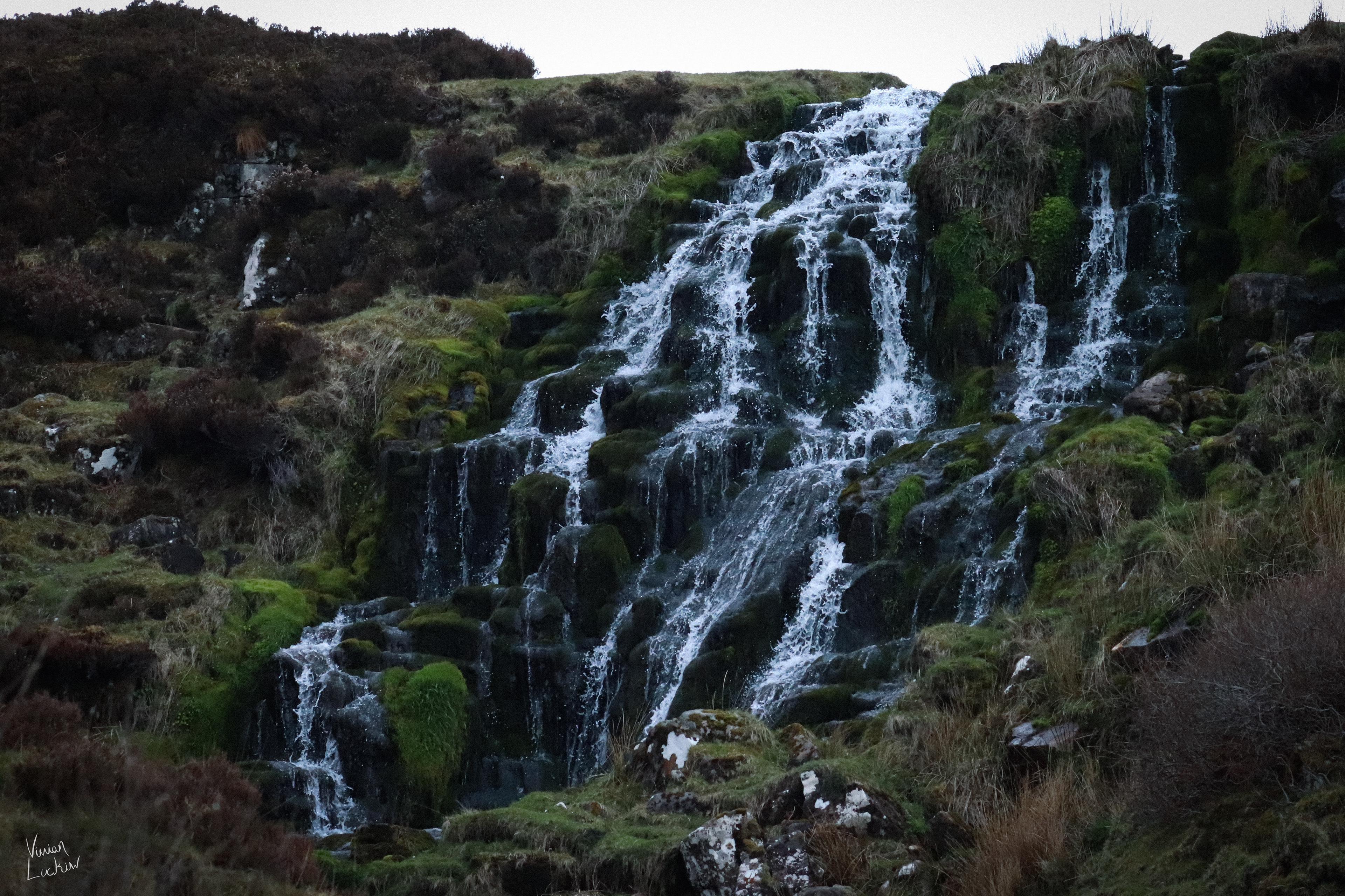 Bride's Veil Falls, Isle of Skye, UK.
