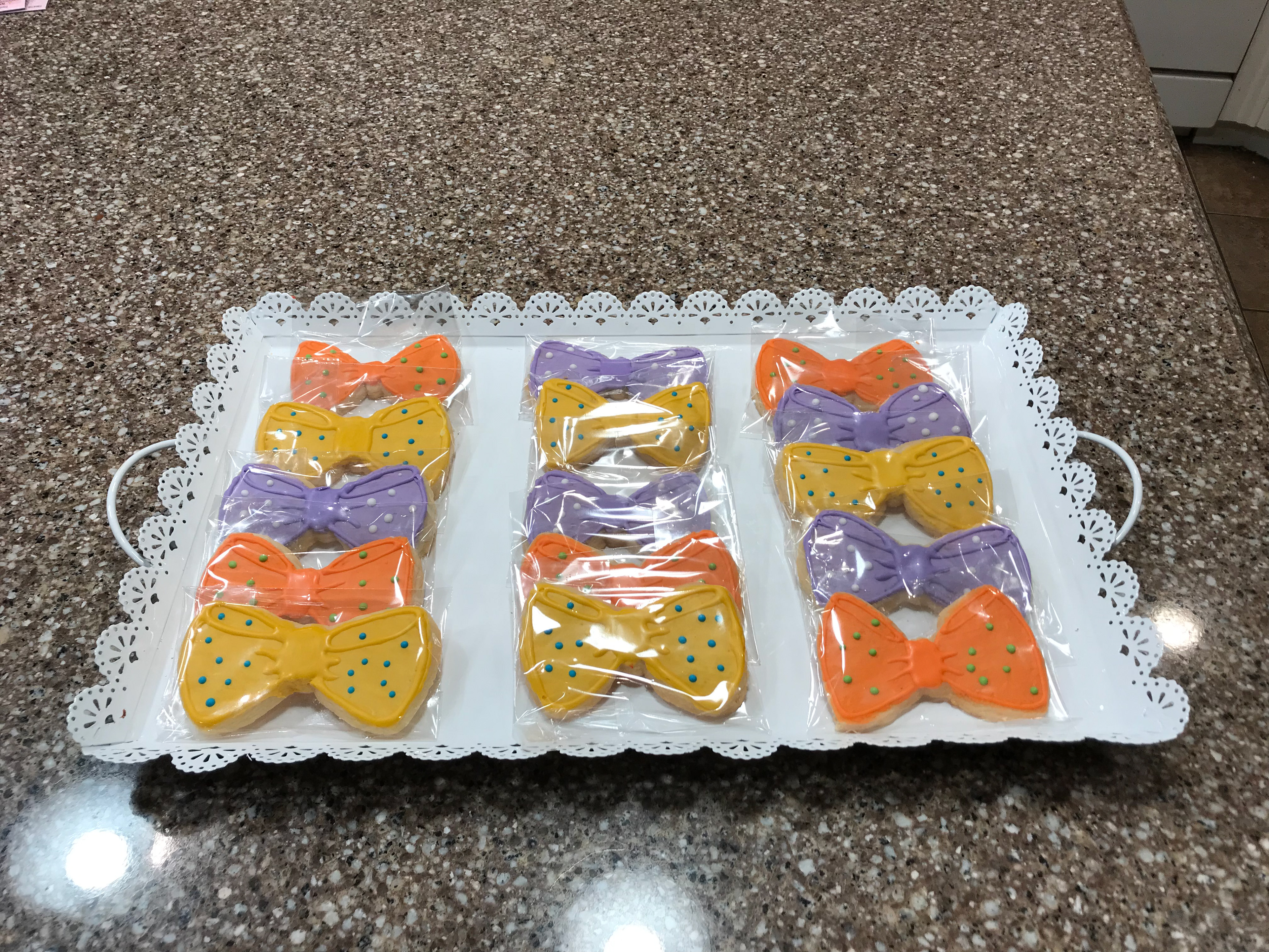 Shortbread Bow Ties