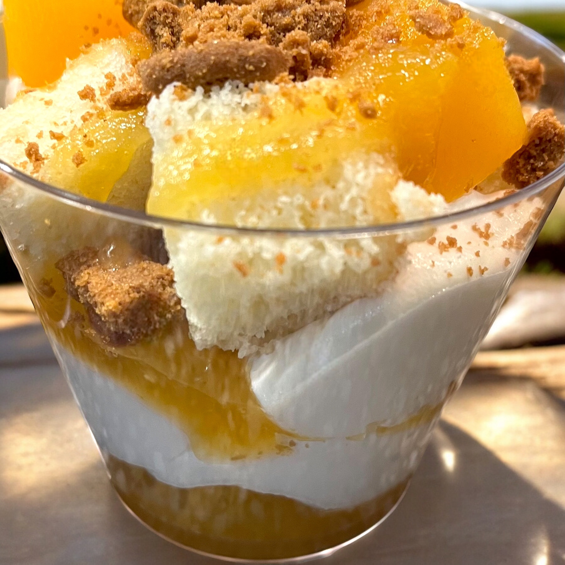Peach Crumble Delight