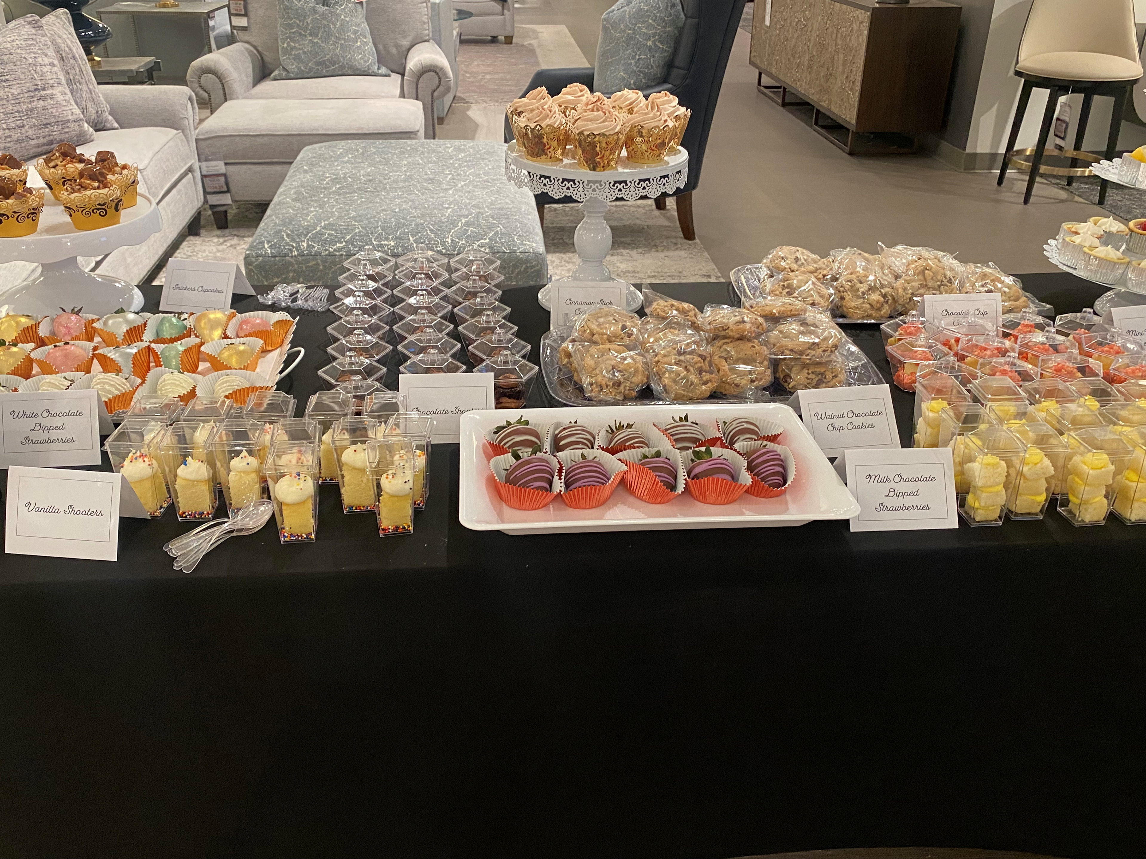Assorted Treats Dessert Table