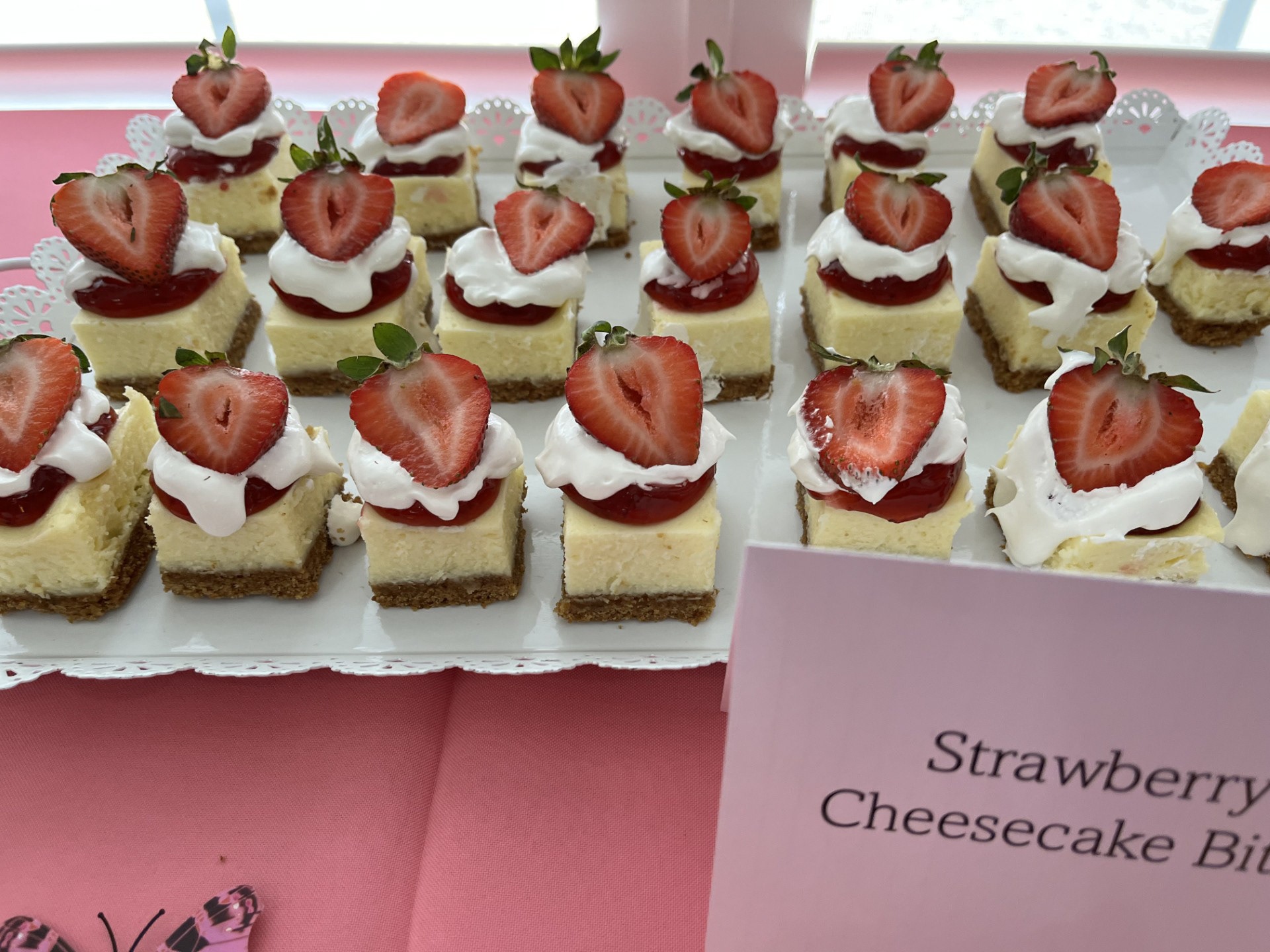 Strawberry Cheesecake Squares