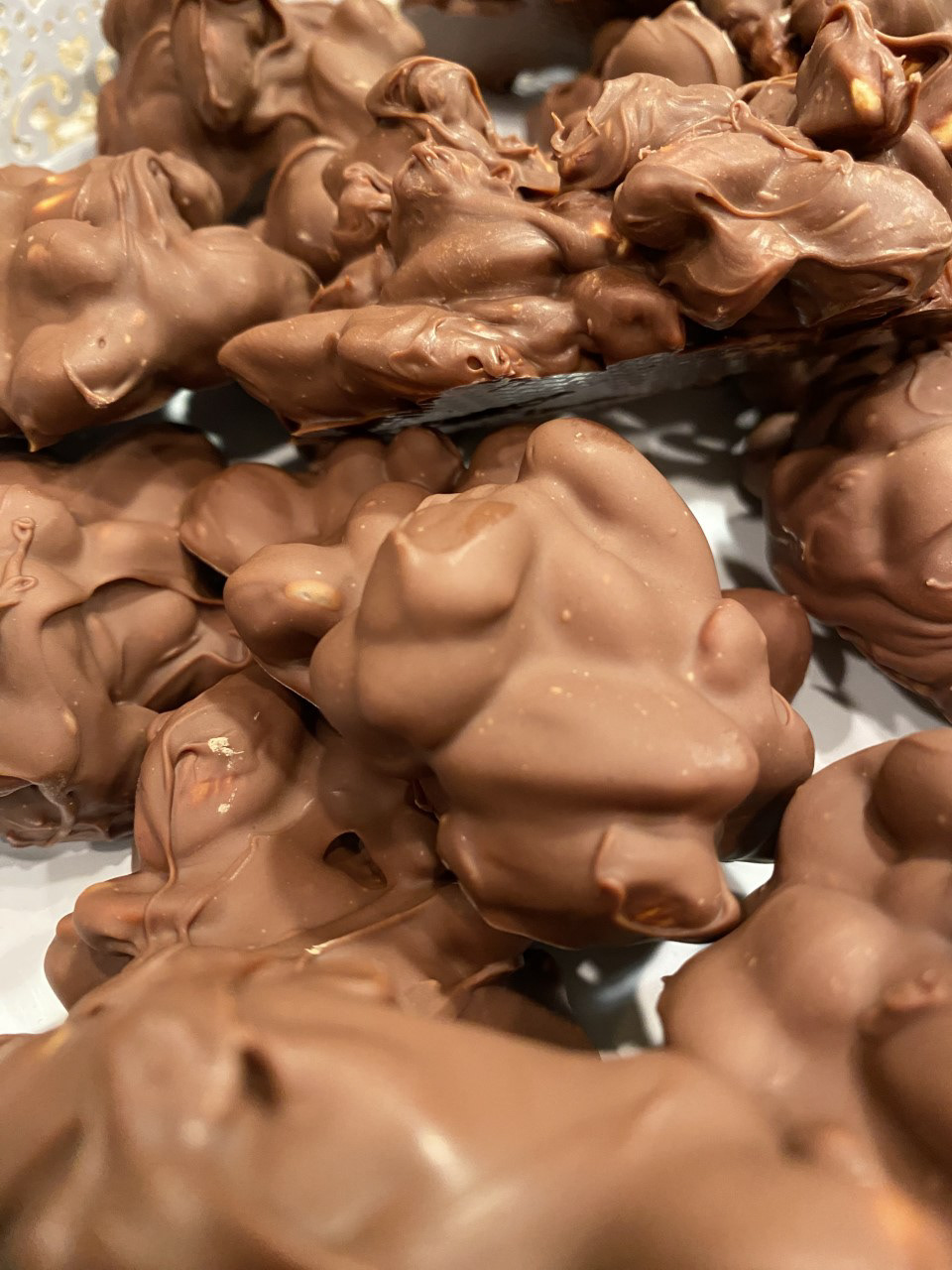 Milk Chocolate Almond Peanut Clusters