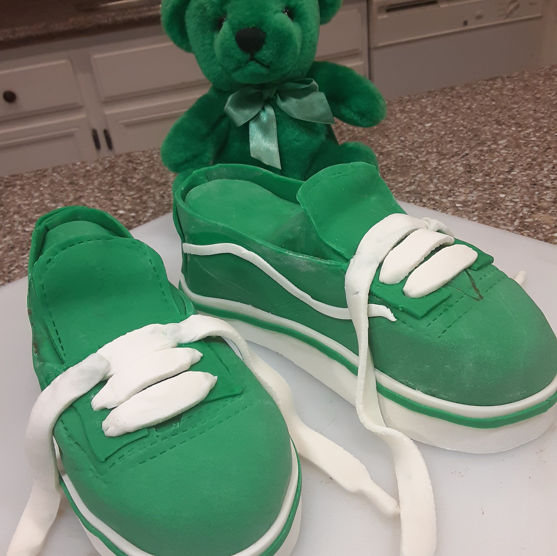 Marble Vans Shoe Cake