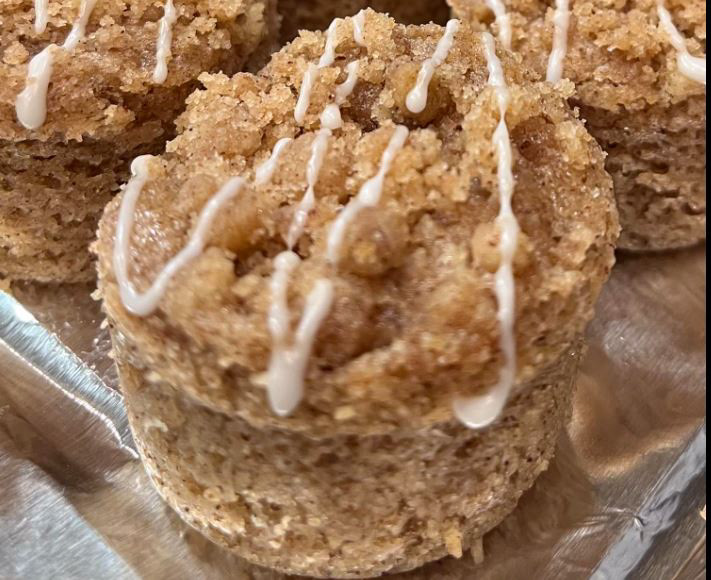 Mini Coffee Cake w/Brown Sugar Cinnamon Crumble