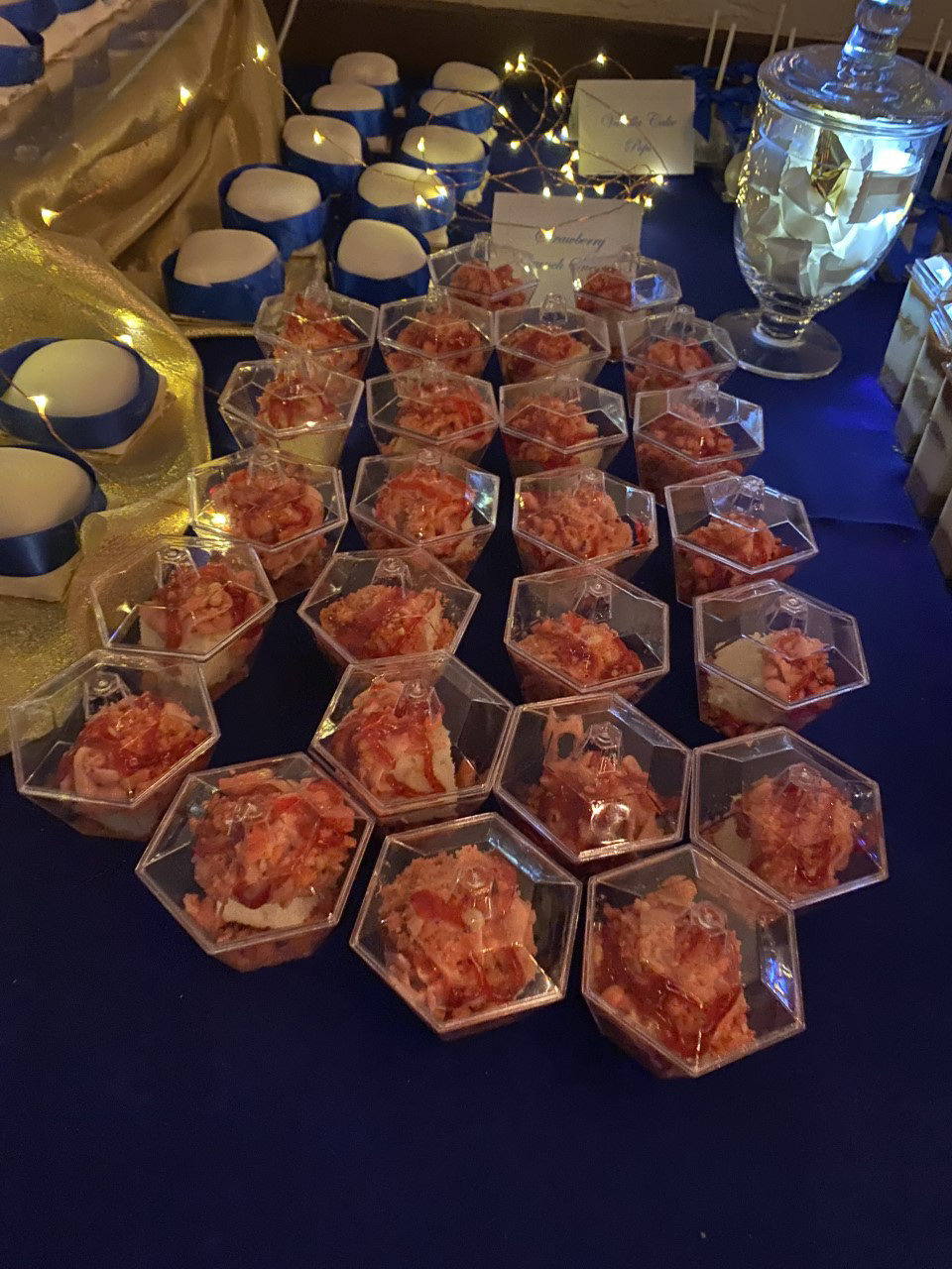 Strawberry Crunch Shooters