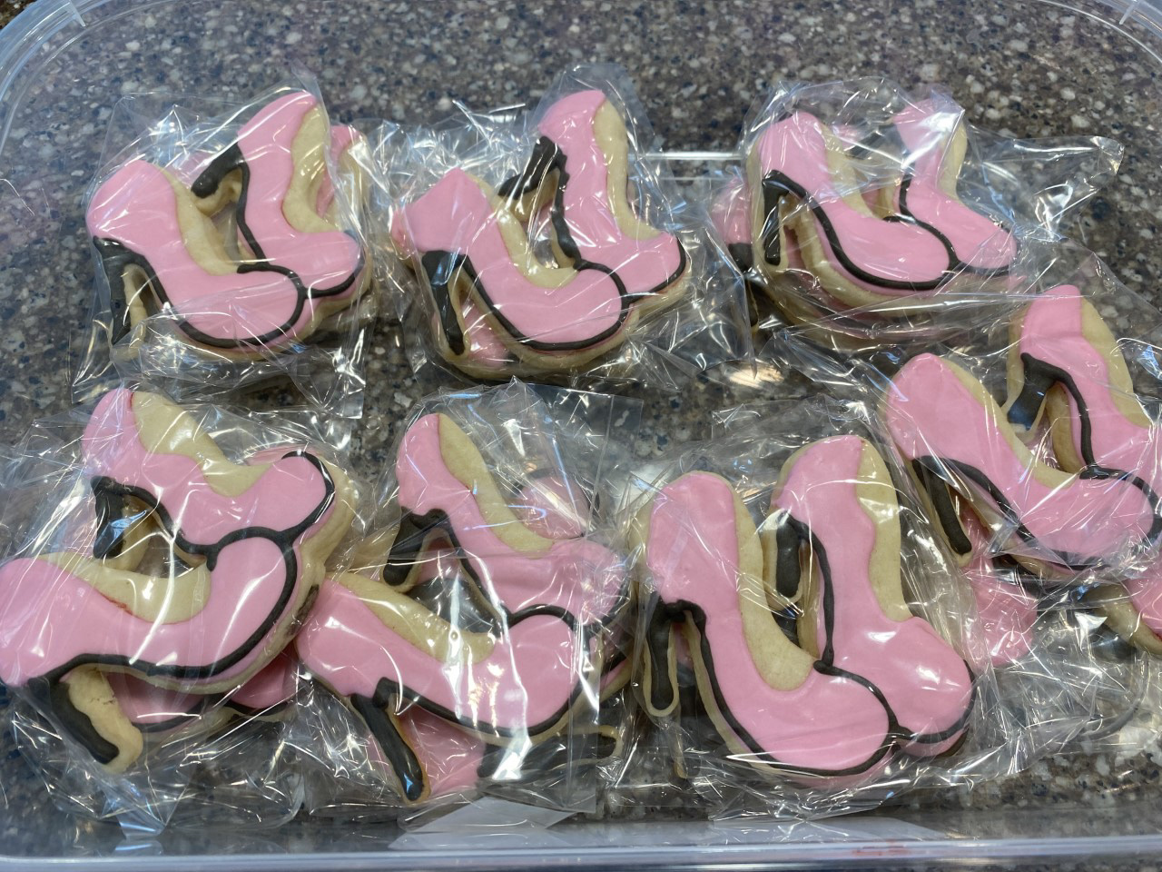 High Heel Cookies
