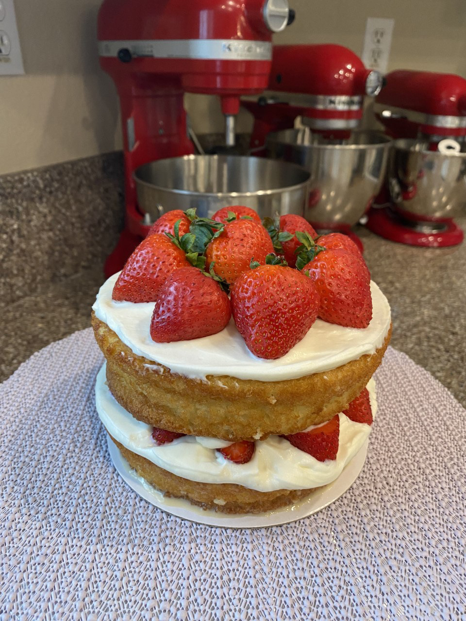 Naked Tres Leches Layer Cake
