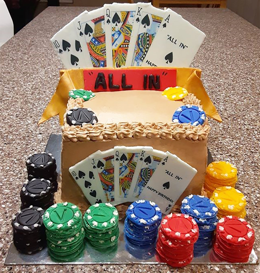 Chocolate Cake w/Mocha Buttercream