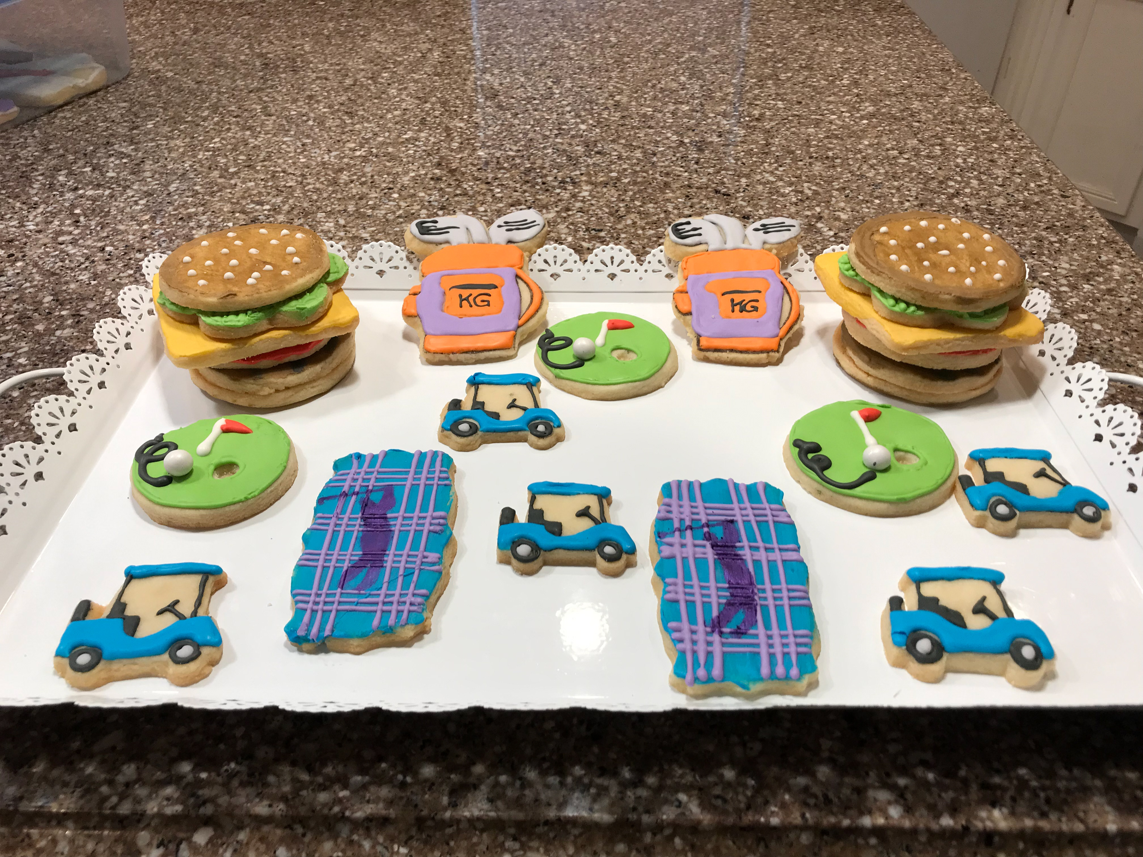 Shortbread Hamburgers and Golf