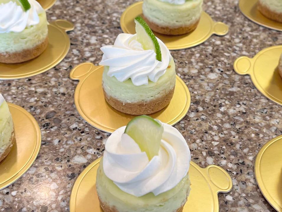 Mini Lime Cheesecake