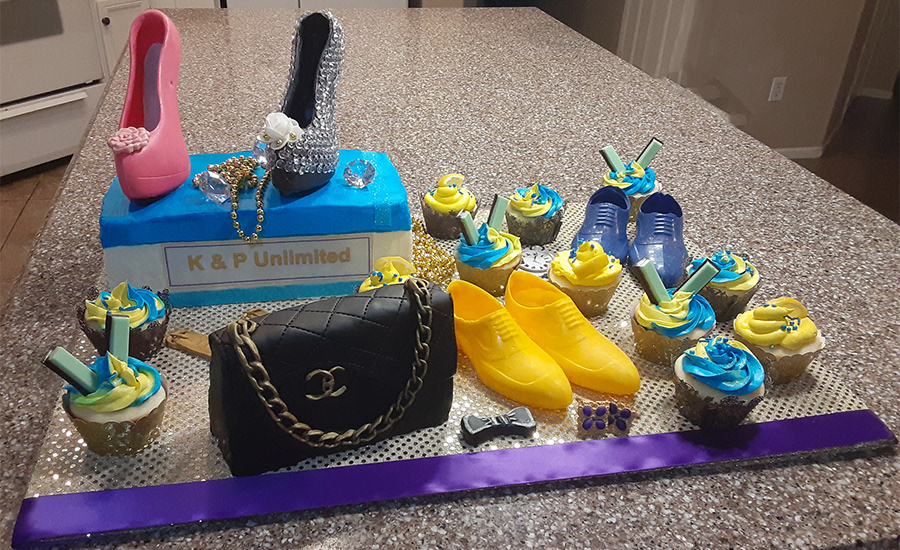 Lemon l Cupcake Platter