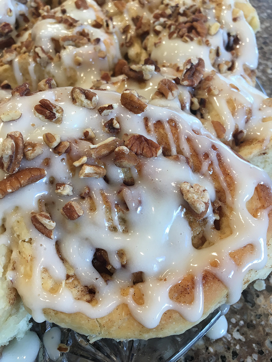 Pecan Cinnamon Rolls