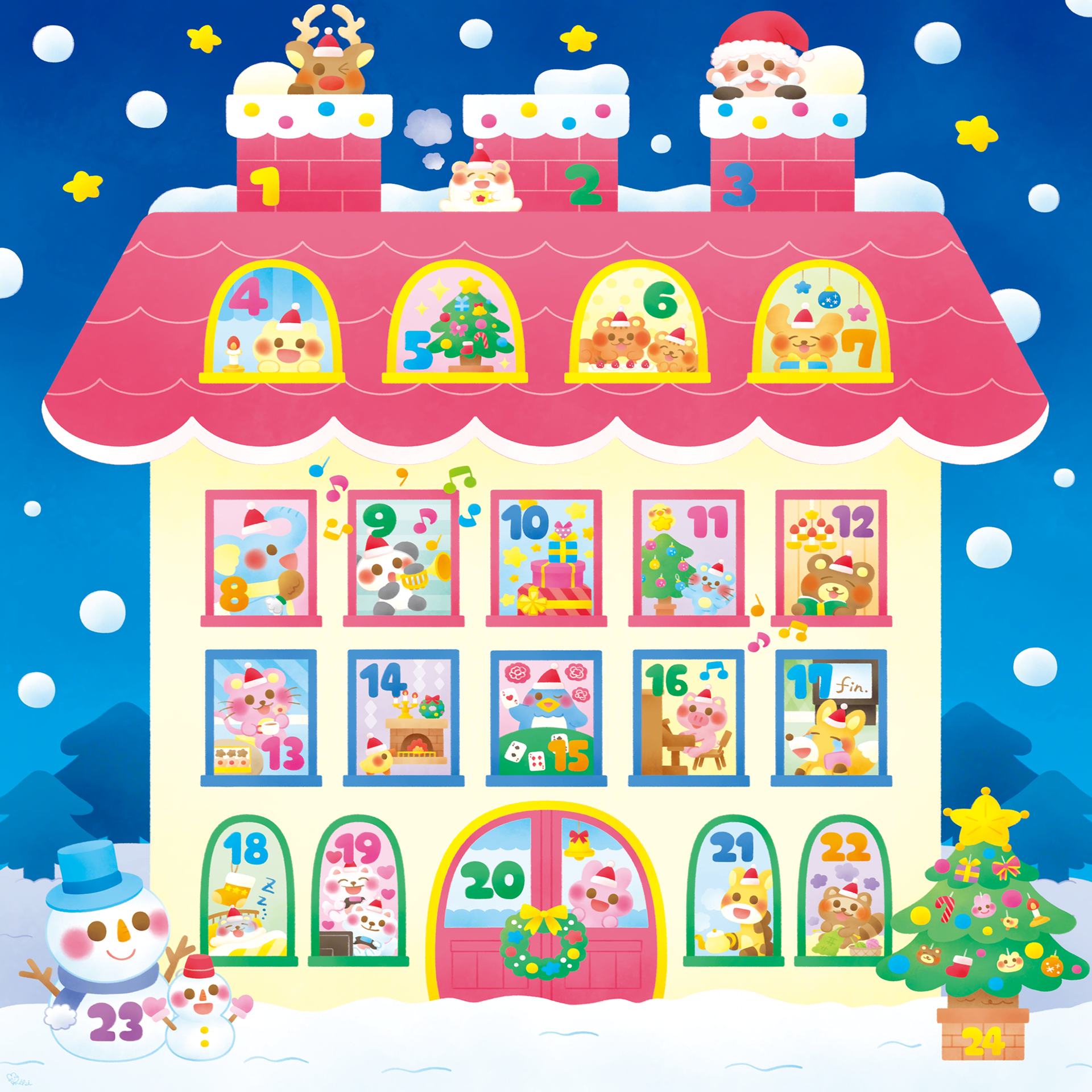 クリスマス アドベントカレンダー