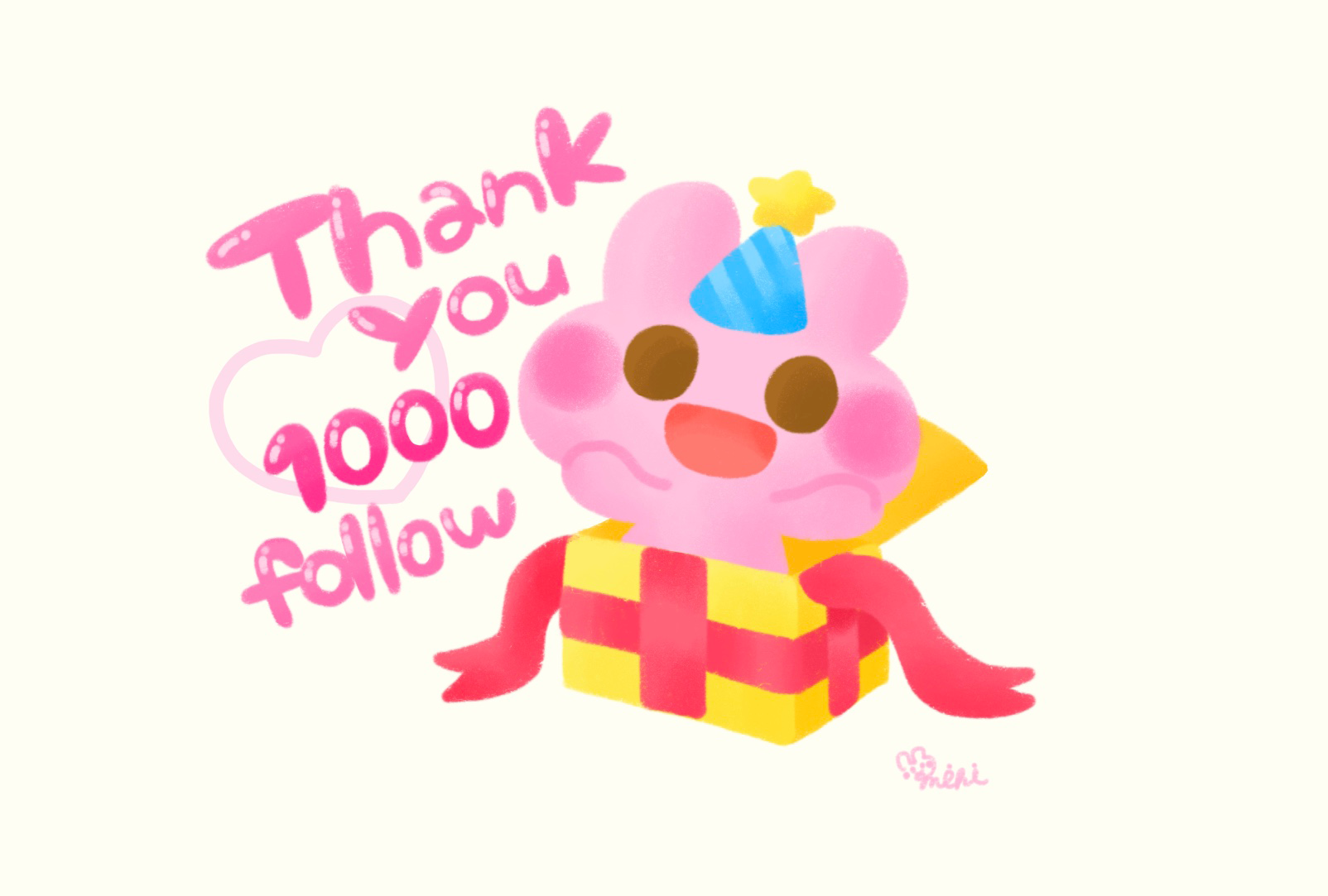 Thank you 1000 follow
